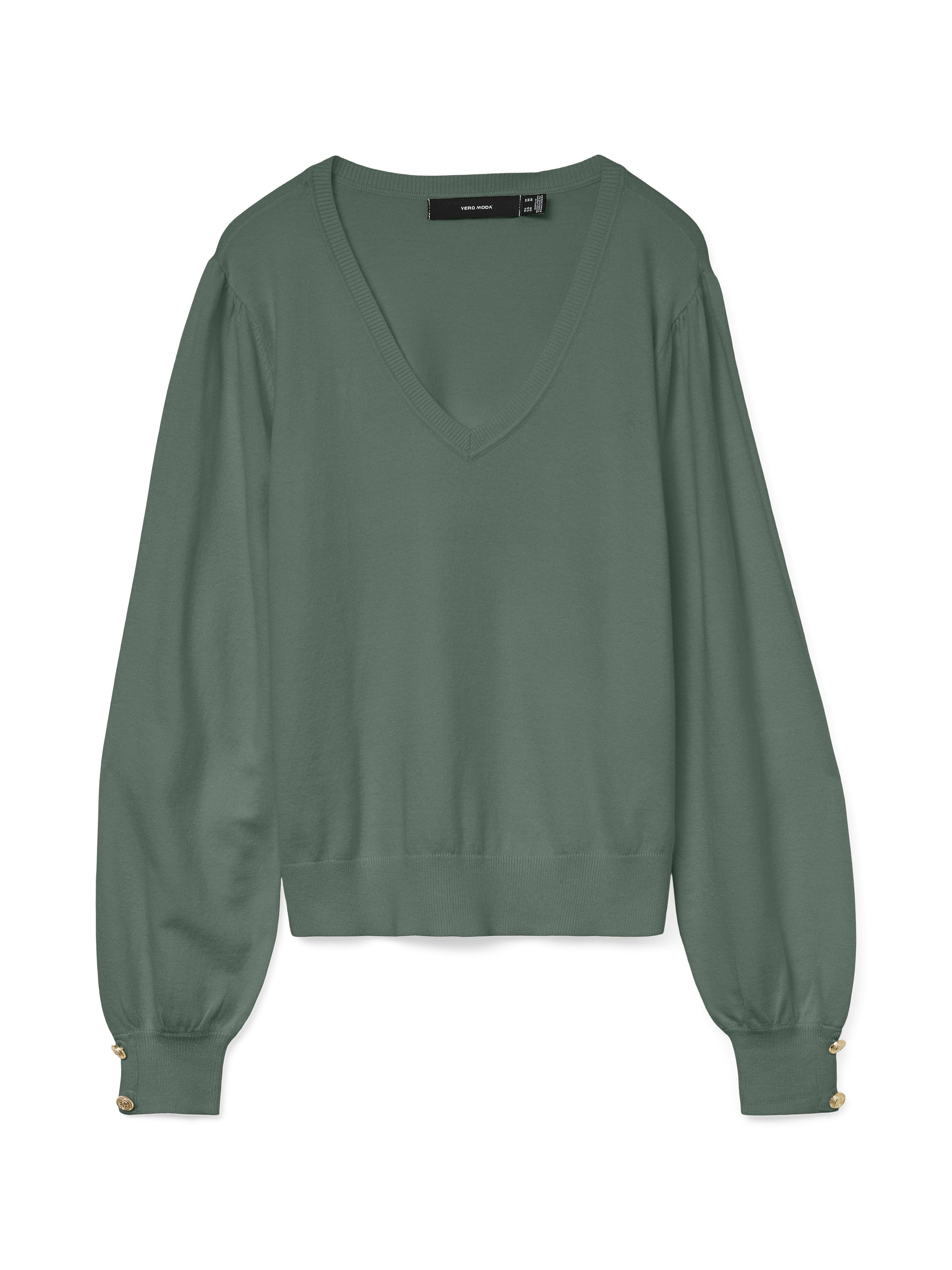 Vero Moda "VMHOLLYKARIS LS V-NECK PULLOVER GA BOO"