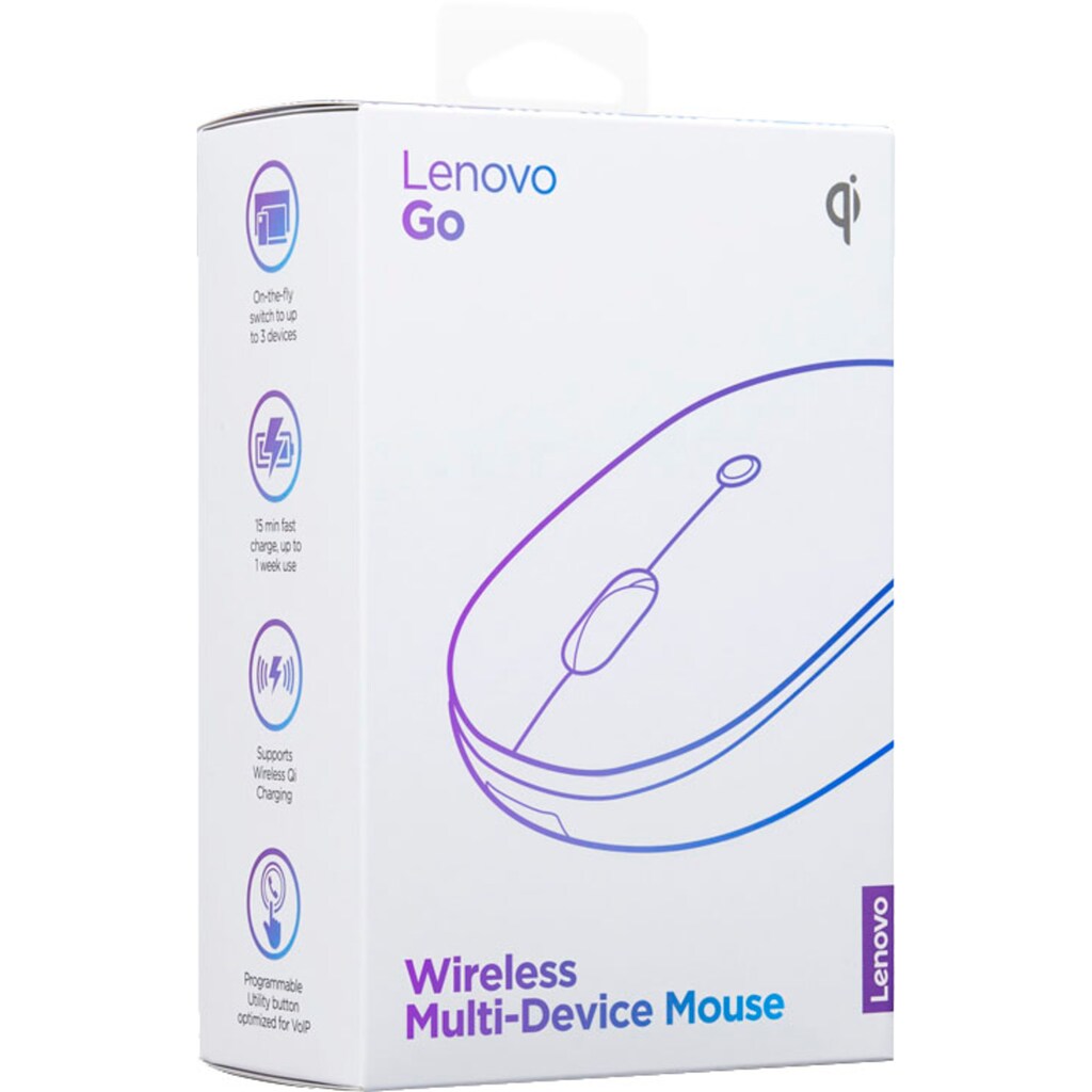 Lenovo Maus »Go Wireless Multi-Device«, Bluetooth