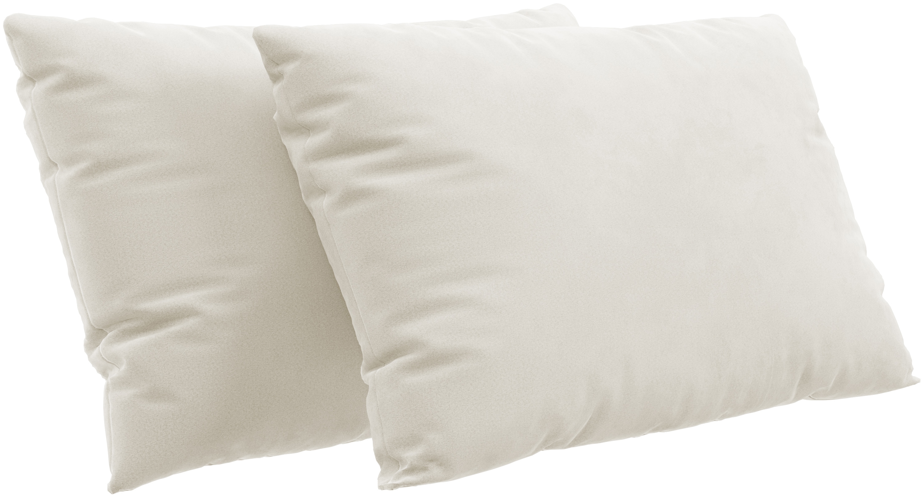 Sofakissen RAUM.ID, B:60cm H:30cm T:10cm, beige, 100% Polyester, Polsterauflagen, "Innovid", 2er Kissen-Set wahlweise in zwei Größen