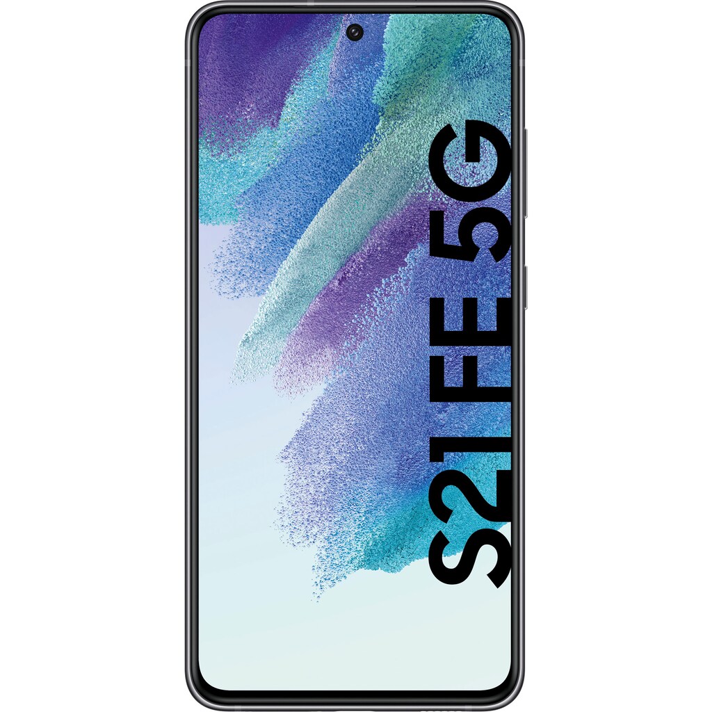 Samsung Smartphone »Galaxy S21 FE 5G«, Gray, 16,29 cm/6,4 Zoll, 128 GB Speicherplatz, 12 MP Kamera