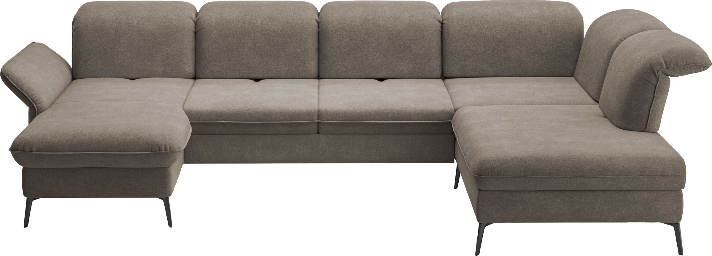 sit&more Wohnlandschaft »Emely«, mit Sitztiefenverstellung optional mit Bettfunktion und Bettkasten