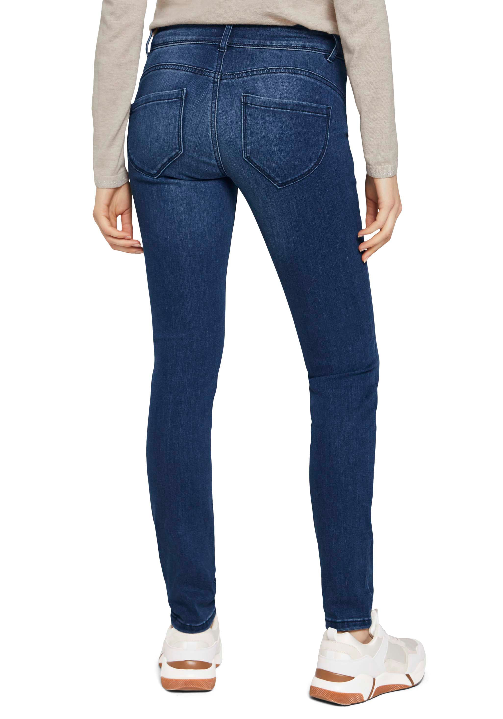 TOM TAILOR Skinny-fit-Jeans »Alexa Skinny«, mit Doppelknopf-Verschluss