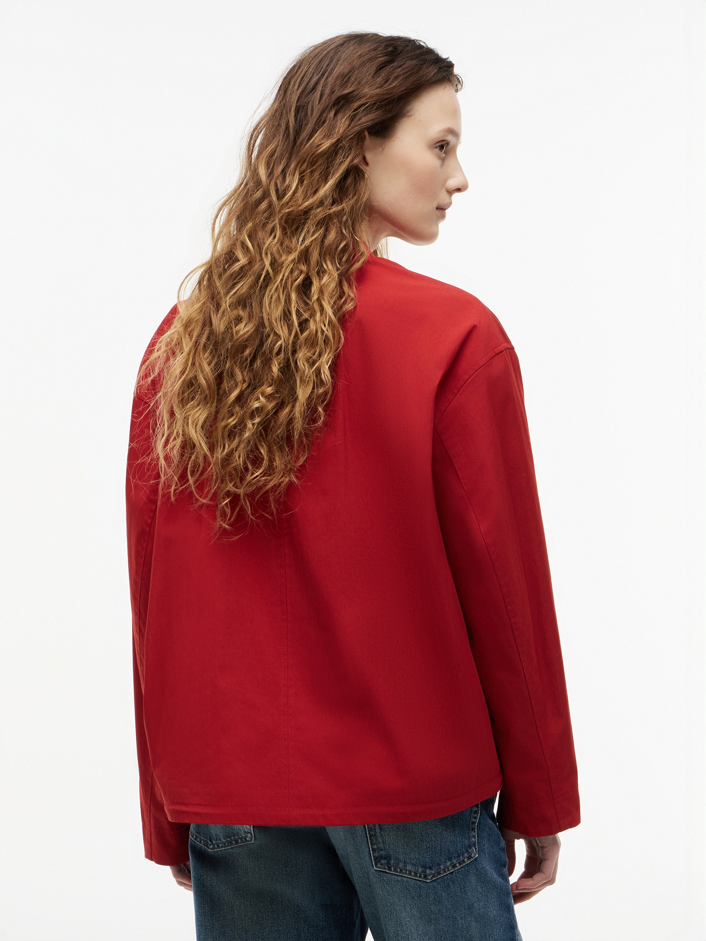 Tommy Hilfiger Bomberjacke »COTTON BOMBER« ohne Kapuze Baumwollmischung, mit Logostickerei