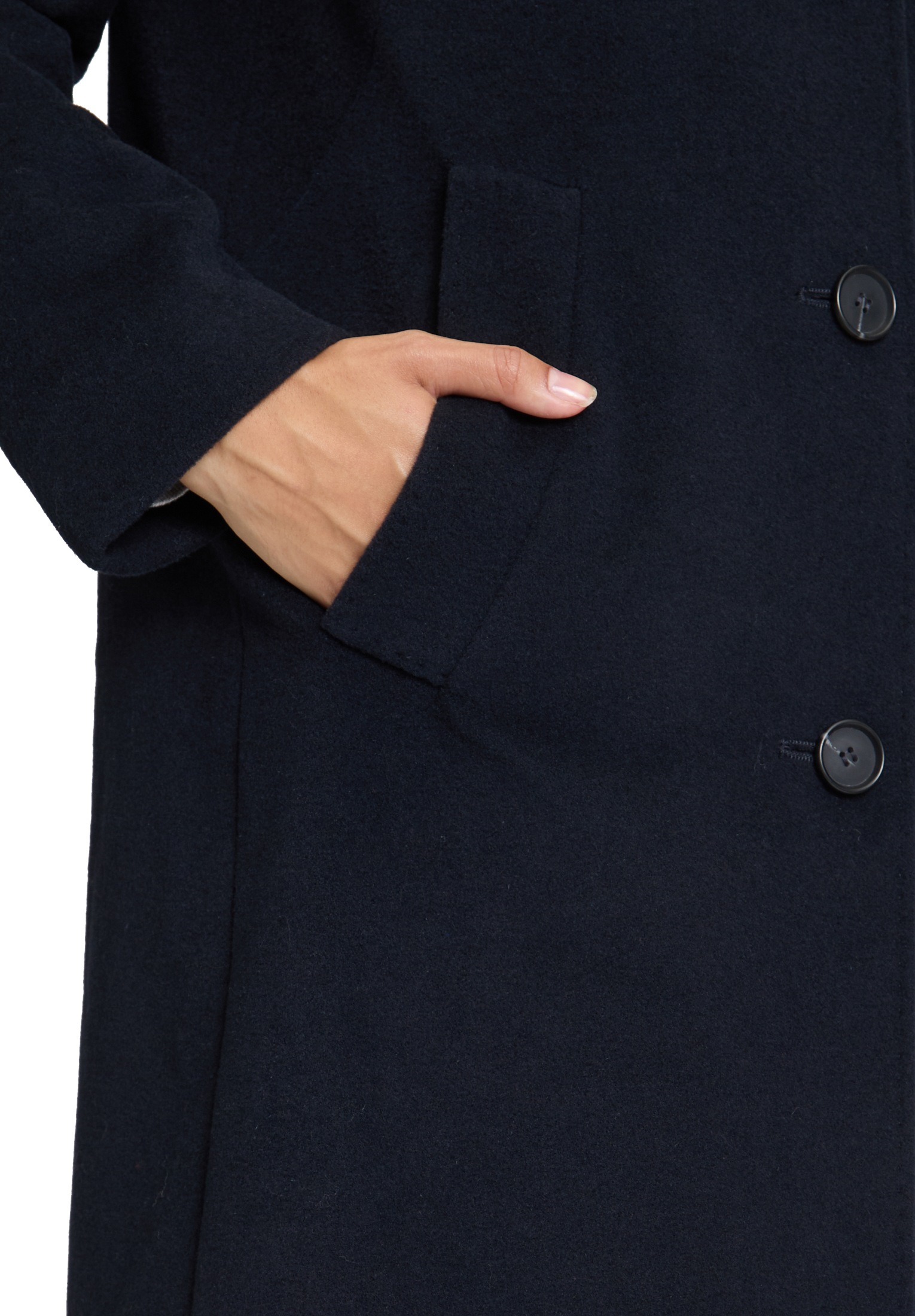 Betty Barclay Wolljacke »Betty Barclay Damen Wollmantel mit Kragen«
