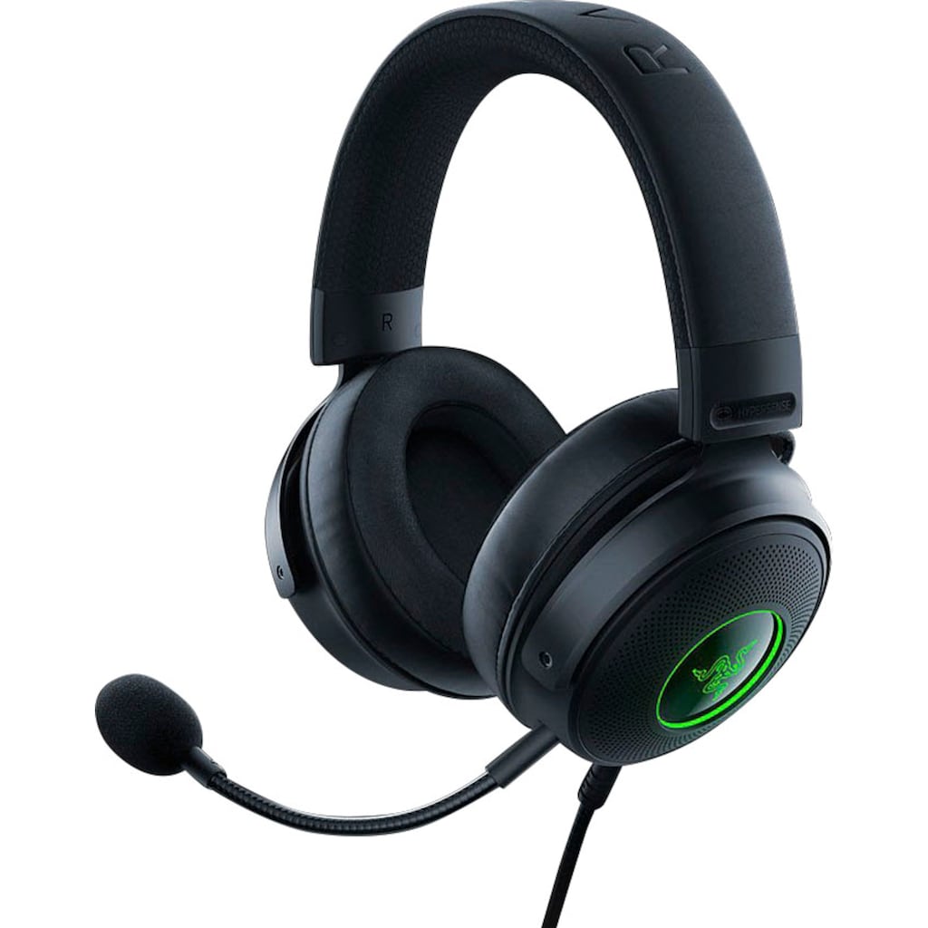 RAZER Gaming-Headset »Kraken V3 Hypersense«, Rauschunterdrückung-Mikrofon abnehmbar