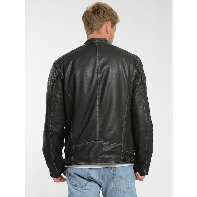 MUSTANG Bikerjacke »31021522« ▷ bestellen | BAUR