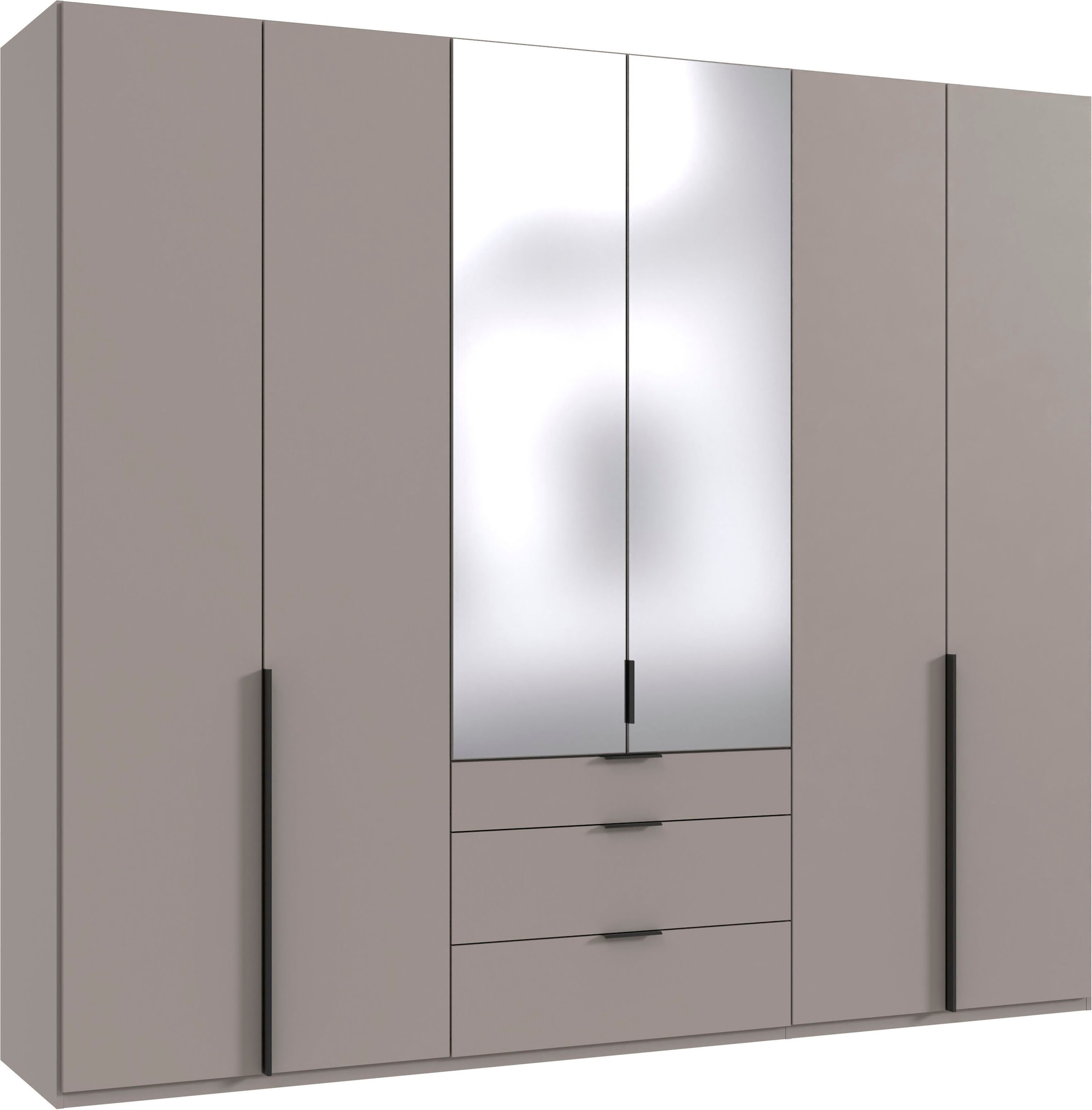 Wimex Drehtürenschrank "Mugano", (mit langen oder kurzen Griffen aus Metall günstig online kaufen