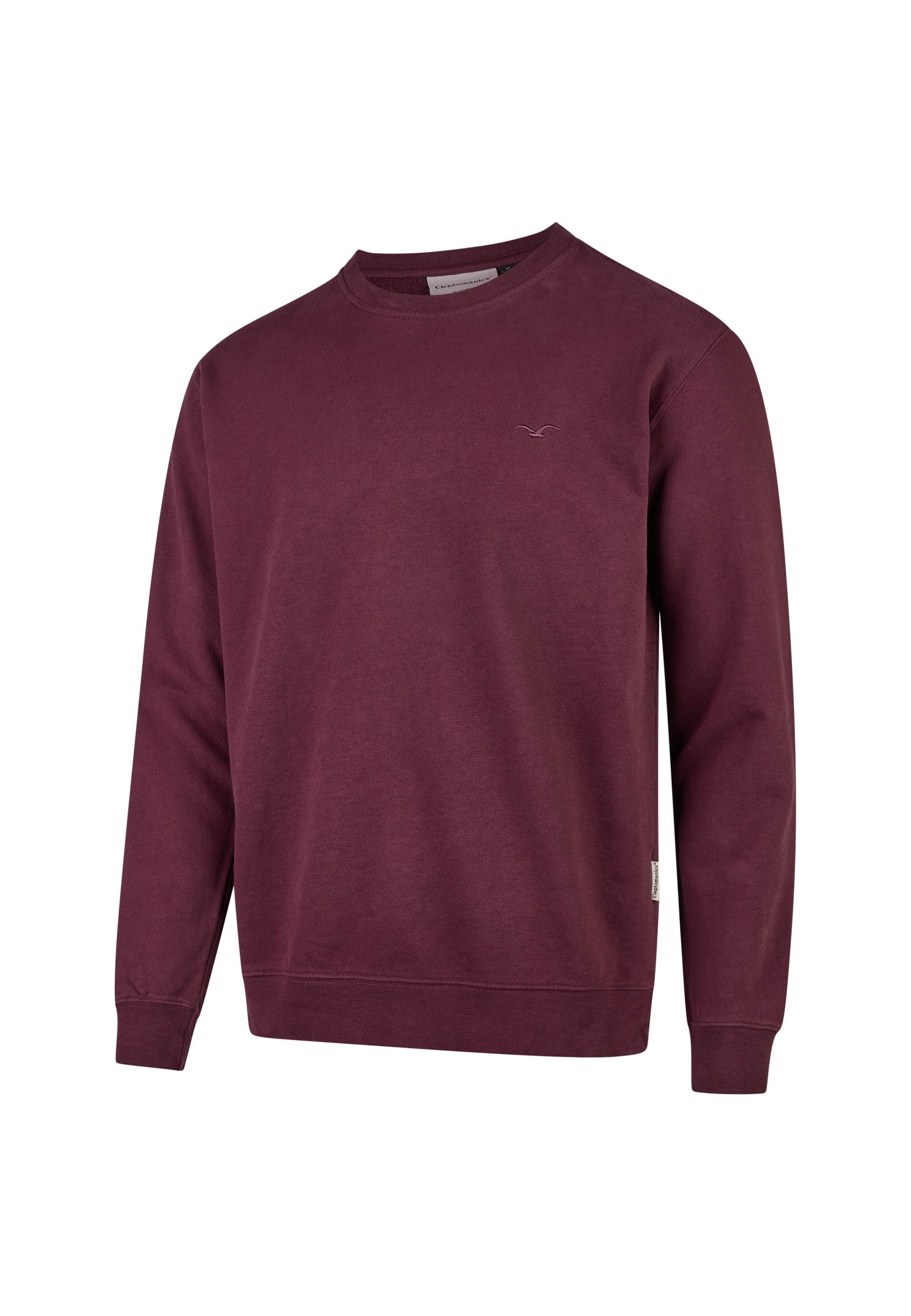 Cleptomanicx Sweatshirt »Ligull«, mit kleiner Möwen-Stickerei