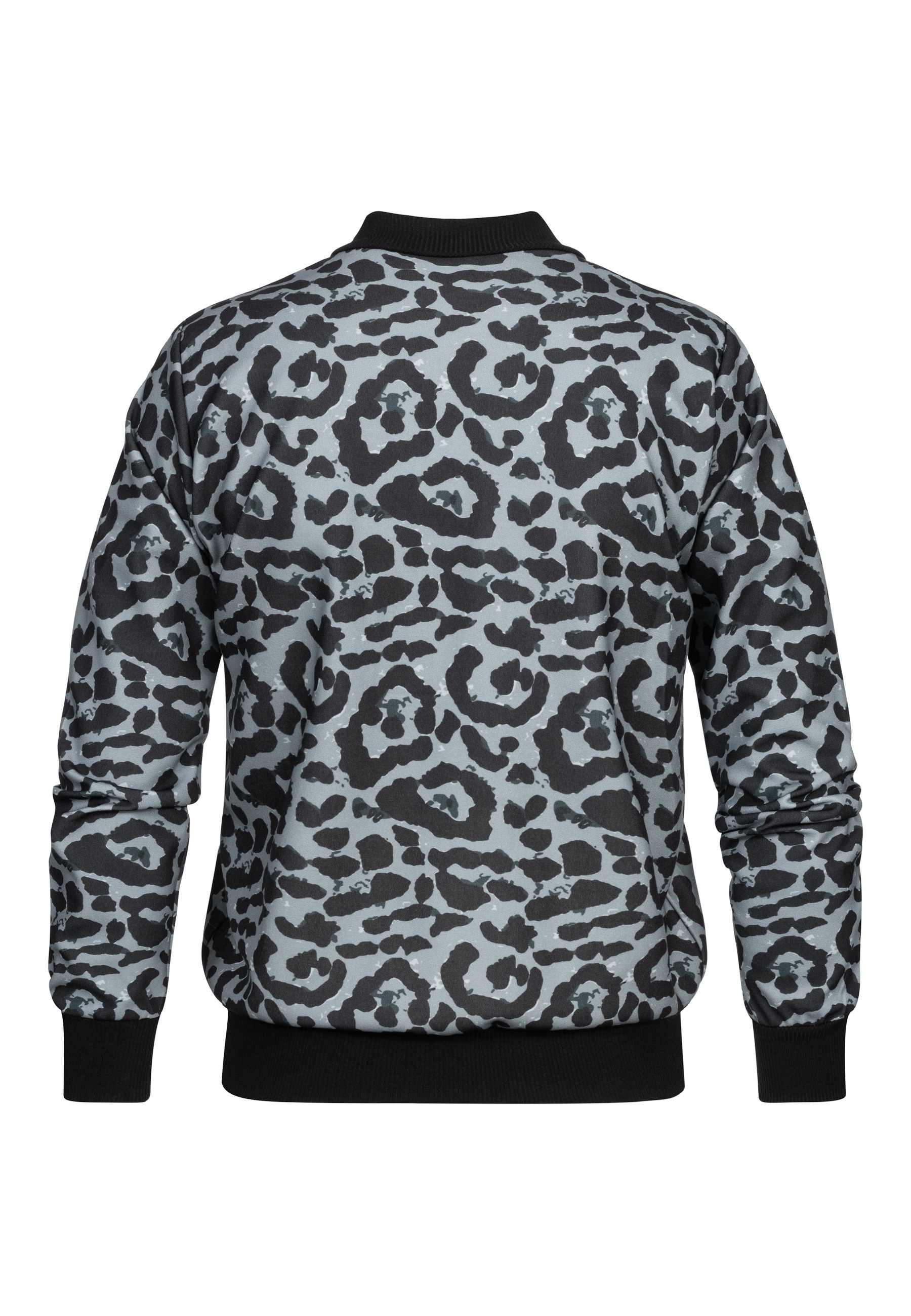 CLOUD 5IVE Bomberjacke »CLOUD 5IVE Blouson Bomber-Jacket with leo print« 1 Stk. tlg. ohne Kapuze