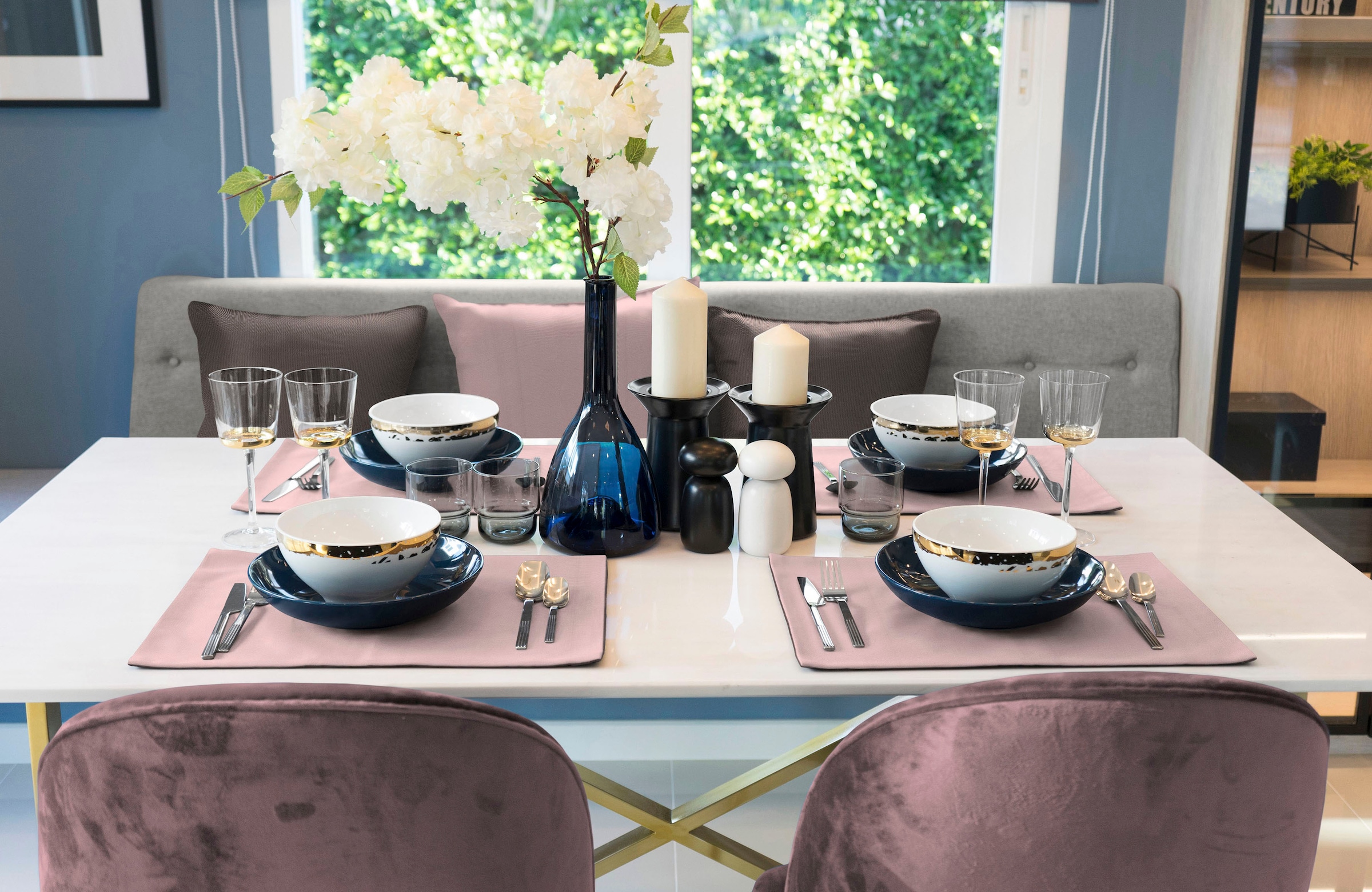 Adam Platzset "Uni Collection" GOTS zertifiziert, Made in Germany günstig online kaufen