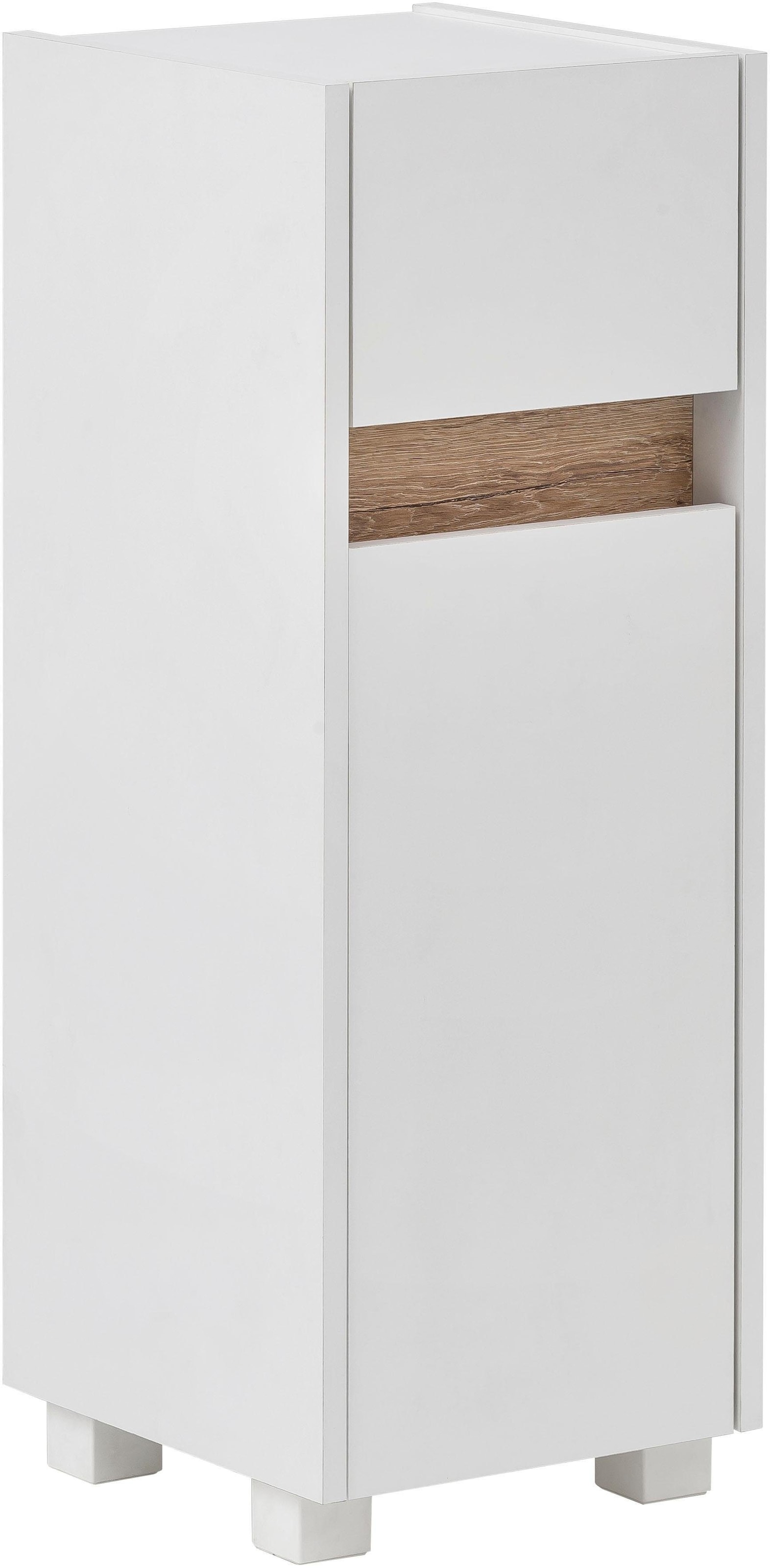 Unterschrank »Cosmo«, Breite 30 cm, Badezimmerschrank, Blende im modernen Wildeiche-Look