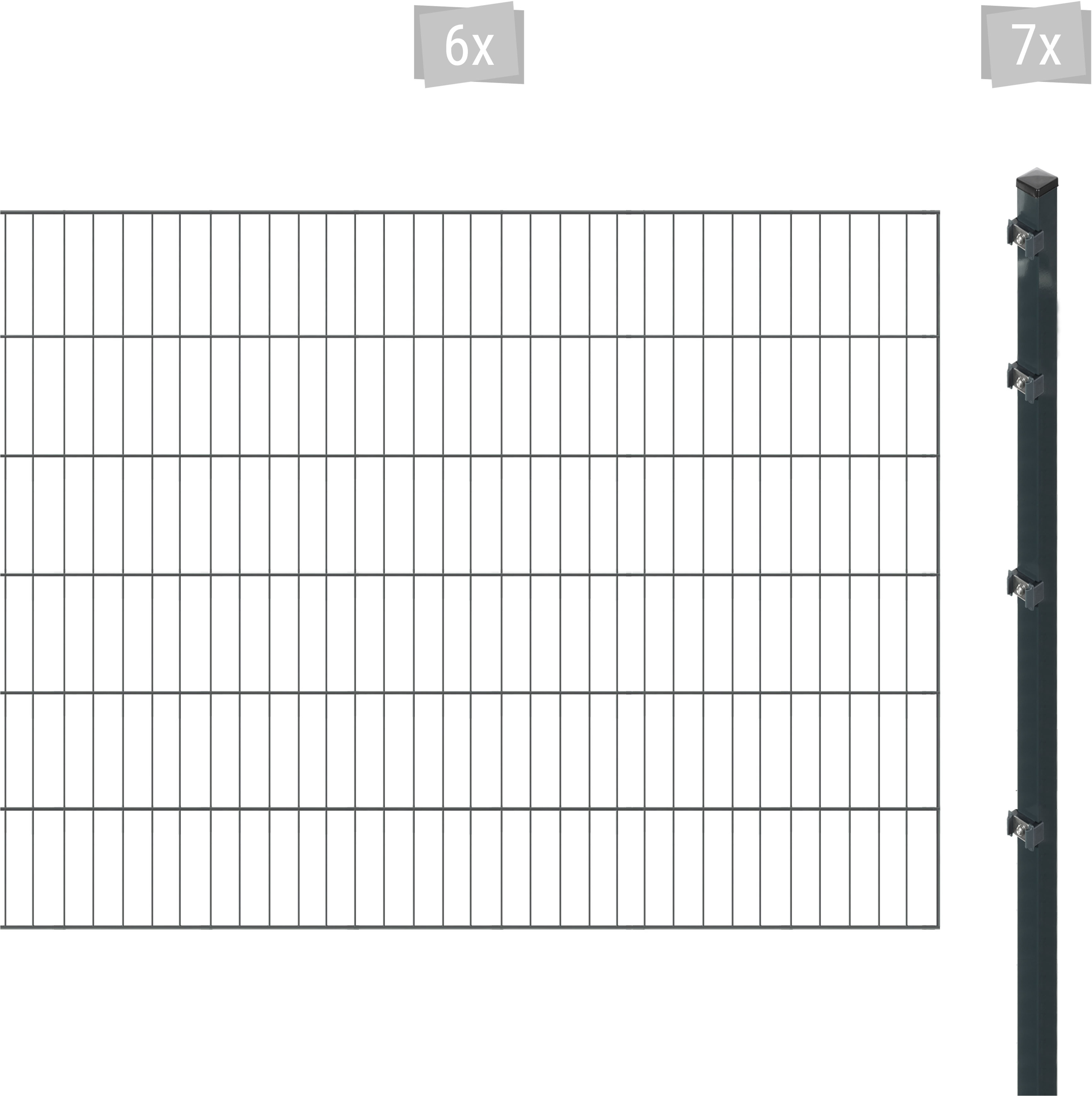 Arvotec "ESSENTIAL 120 zum Aufschrauben" Zaunhöhe 120 cm, Zaunlänge 2 - 60 m