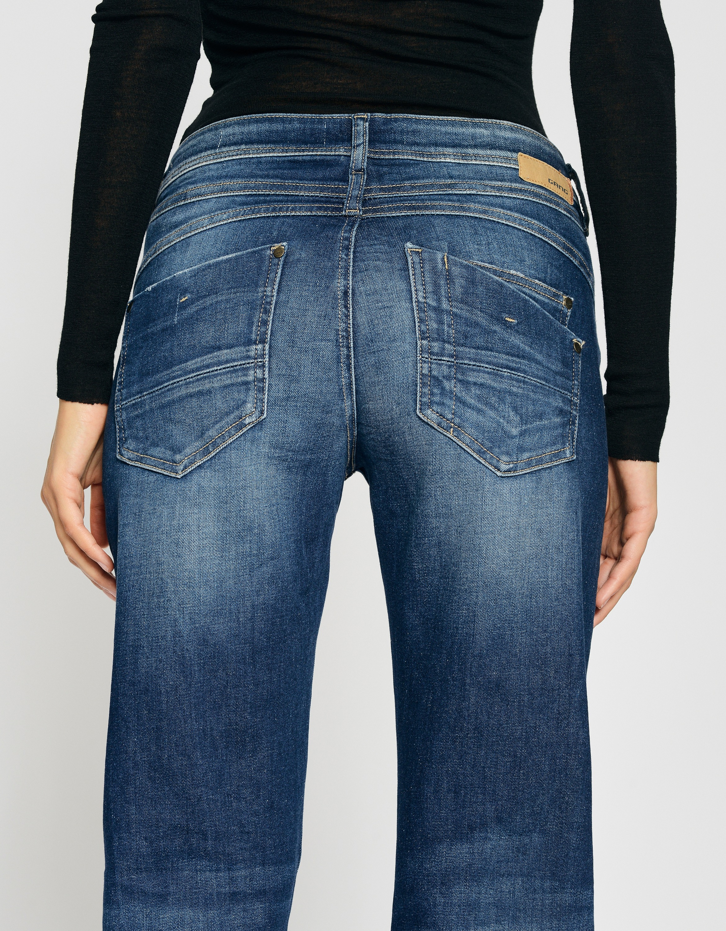 GANG Straight-Jeans »GANG Jeans Straight Fit 94AMELIE STRAIGHT«