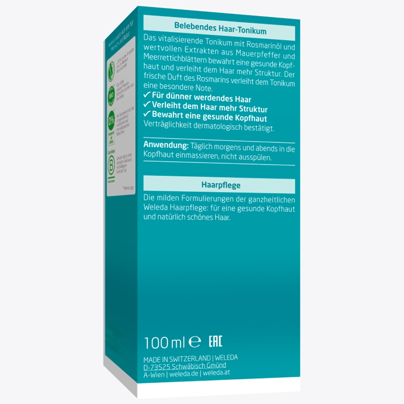 WELEDA Haartonikum »Belebendes Haar-Tonikum«