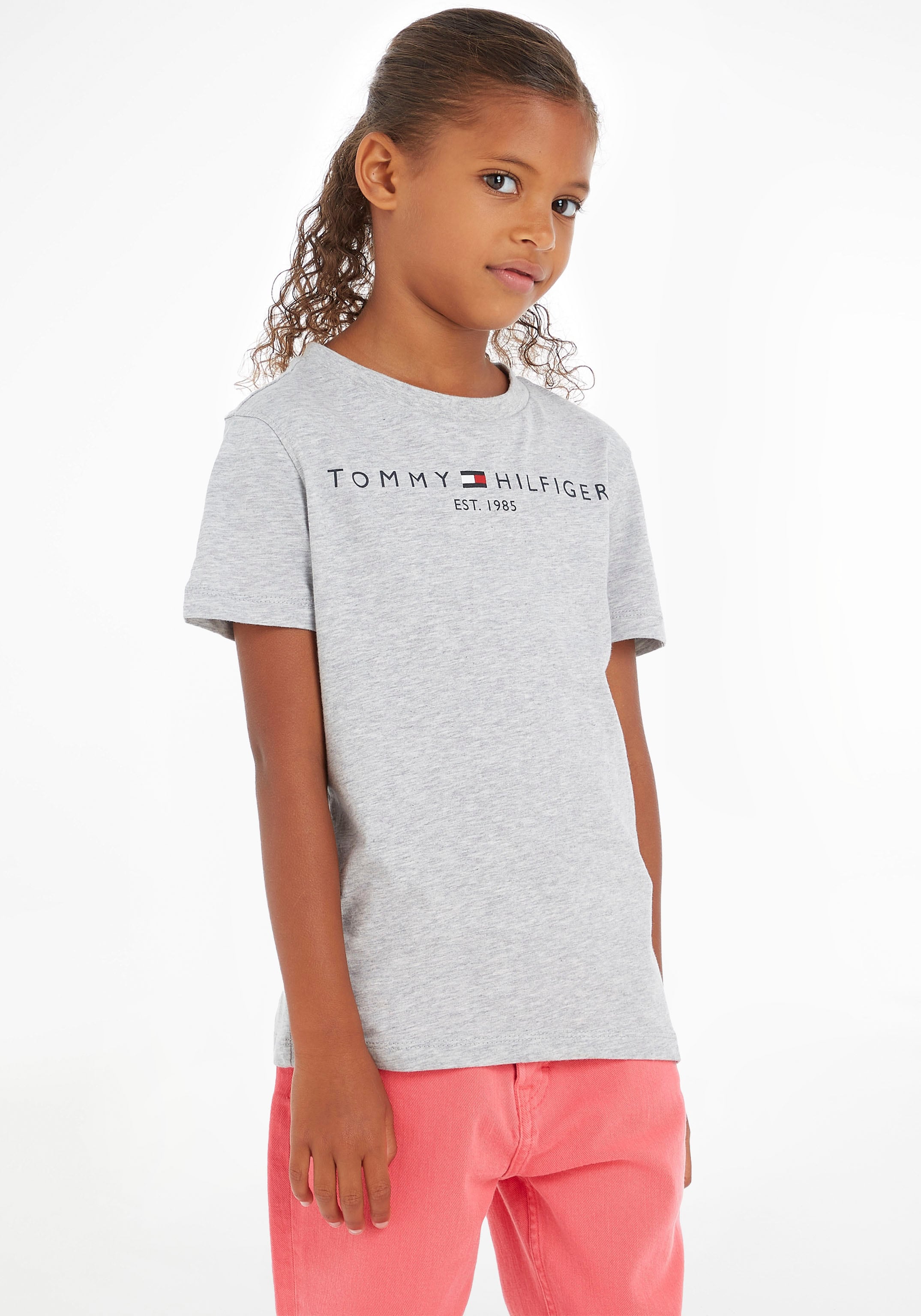 »ESSENTIAL kaufen für Tommy Jungen BAUR TEE«, T-Shirt online Mädchen und Hilfiger |