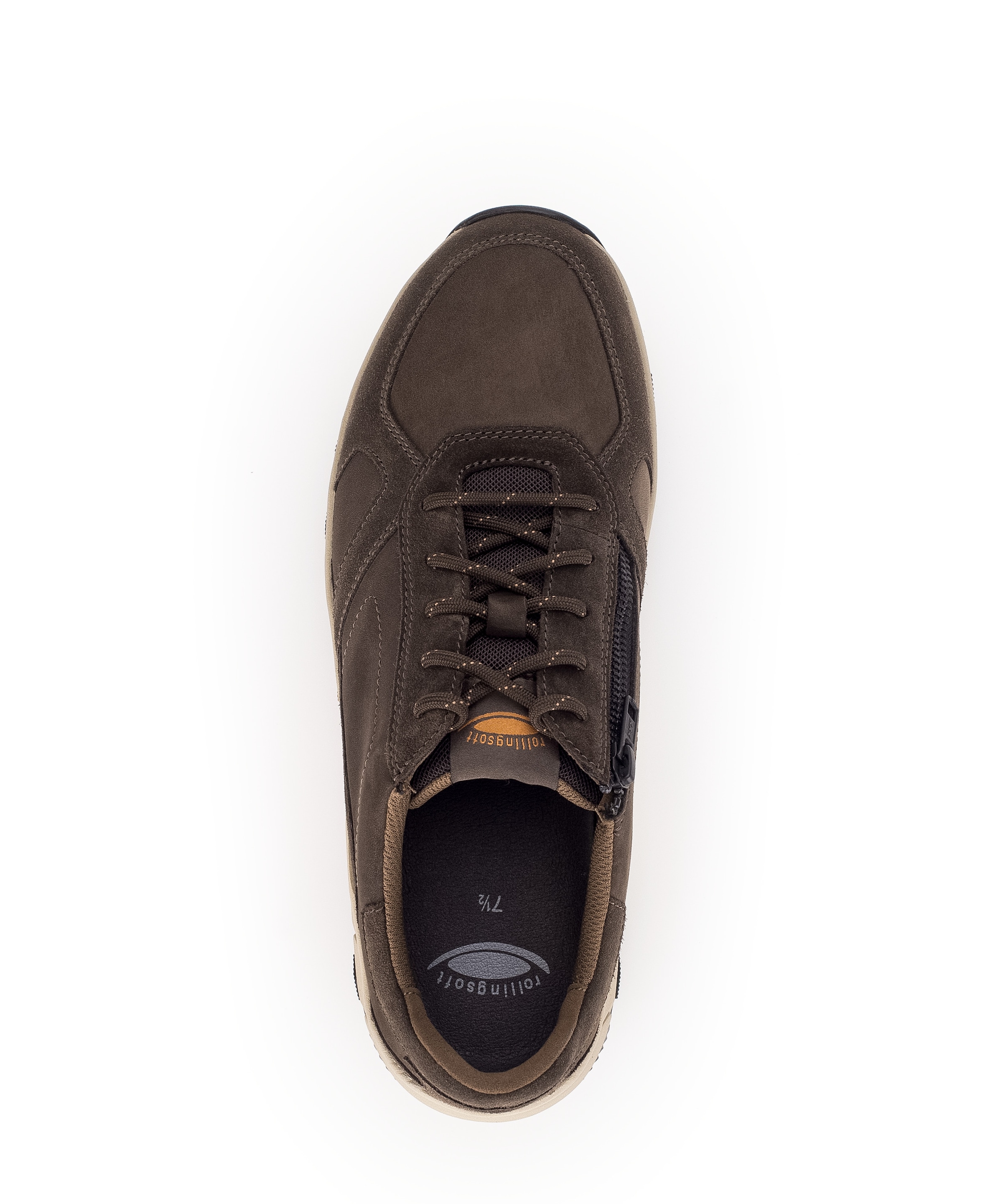 rollingsoft Sneaker  Halbschuh, Schnürer, Kontrastbesatz, in Weite G (= weit)