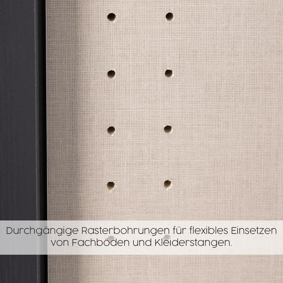 rauch Kleiderschrank »Schrank Garderobe MAINZ Breiten 91/136/181/226/271/315/360, Höhe 210cm« 3 verschiedene Ausstattungen BASIC/CLASSIC/PREMIUM (inkl. SOFT-CLOSE),  grifflose Front, Außentüren mit Push-to-Open Funktion MADE IN GERMANY