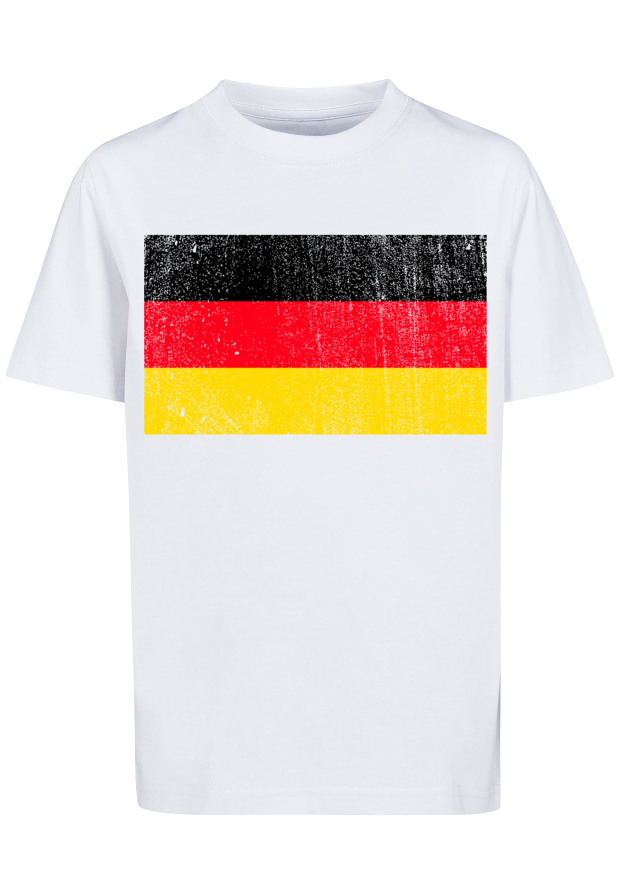 F4NT4STIC TShirt »Germany Deutschland Flagge distressed«,