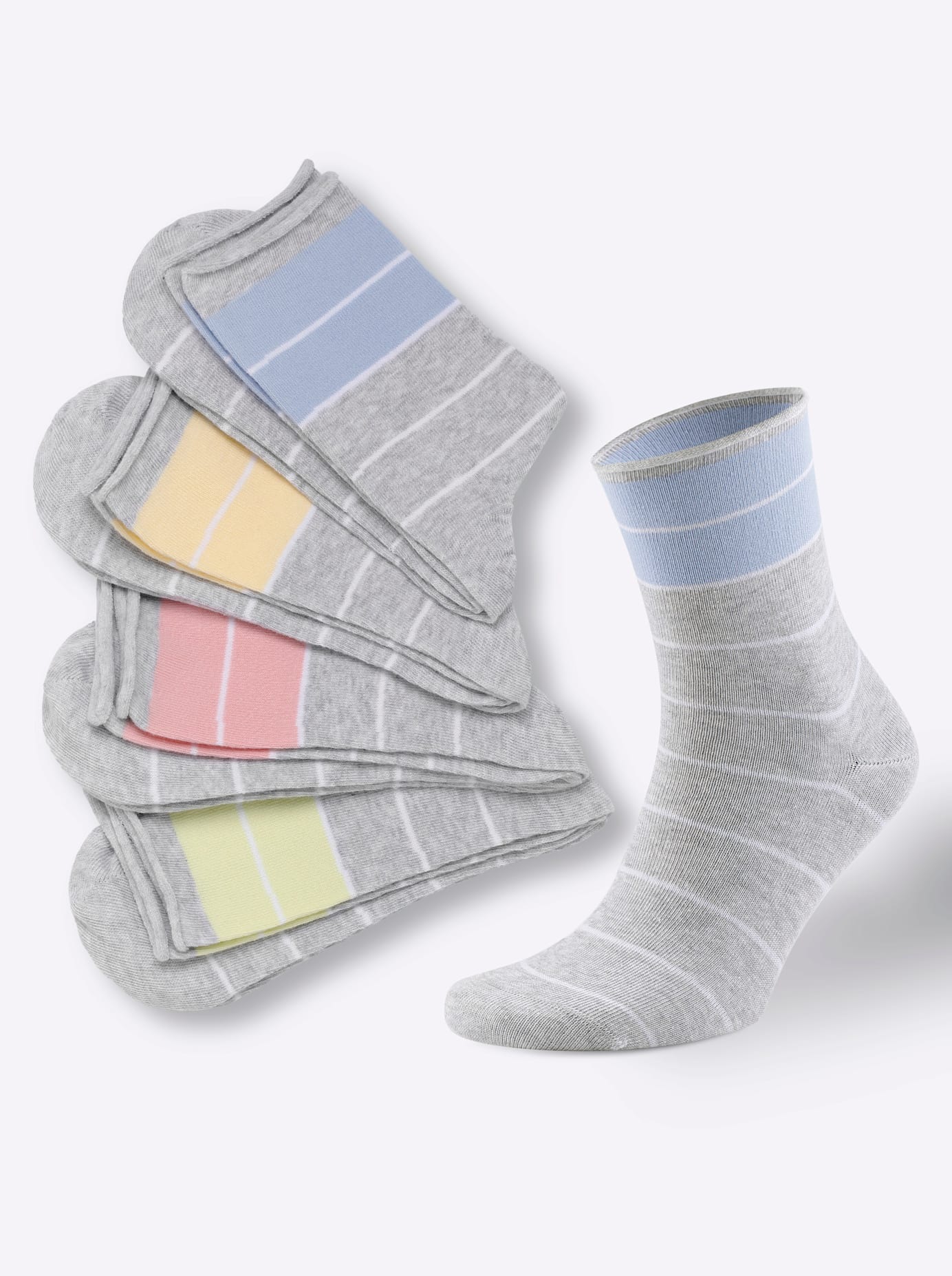 wäschepur Socken, (4 Paar)