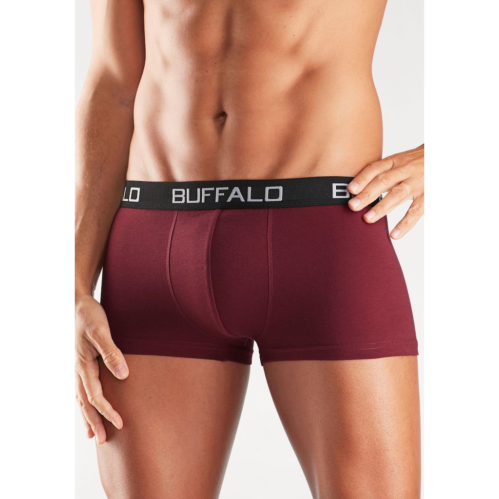 Buffalo Boxershorts, (Packung, 4 St.)