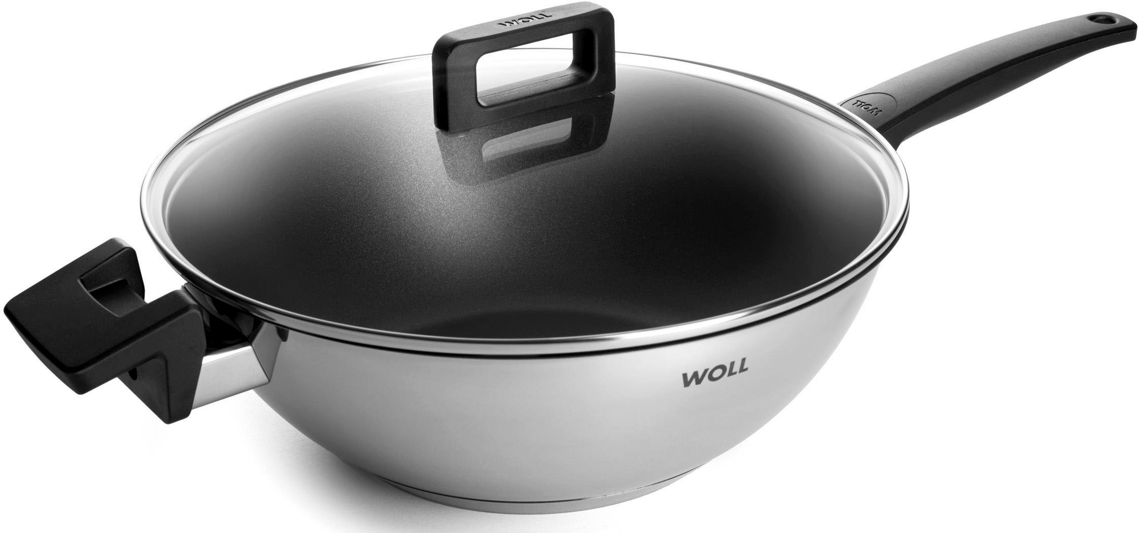 WOLL Wok "Concept", Edelstahl 18/10, Ø 30 cm, induktionsgeeignet