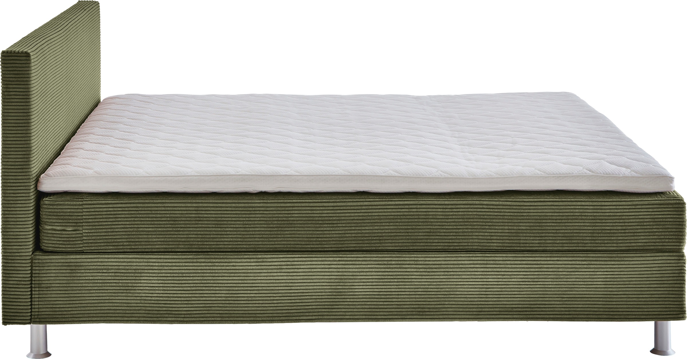 ATLANTIC home collection Boxbett »Edison«, inkl. Bonnellfederkern-Matratze und Topper