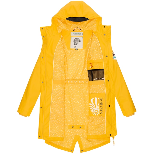 | Navahoo Regenmantel modischer für mit Regenjacke kaufen BAUR Damen Kapuze, Outdoor »Tropical Stormoo«,
