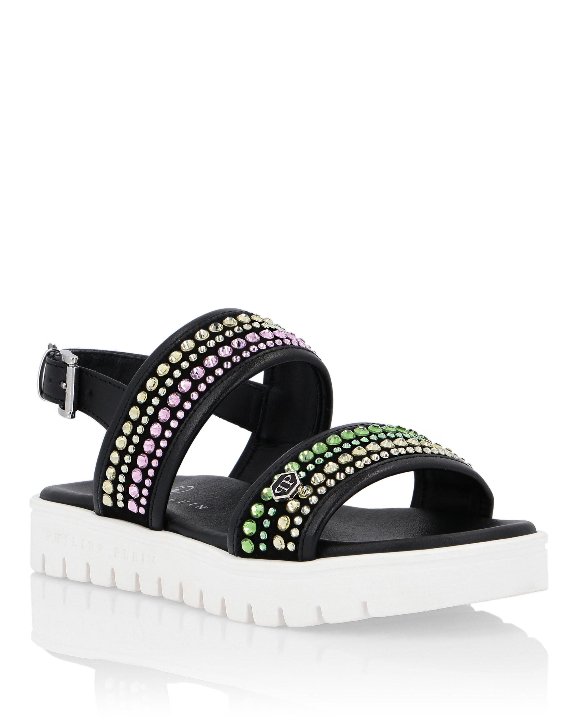 PHILIPP PLEIN "Flache Sandalen"