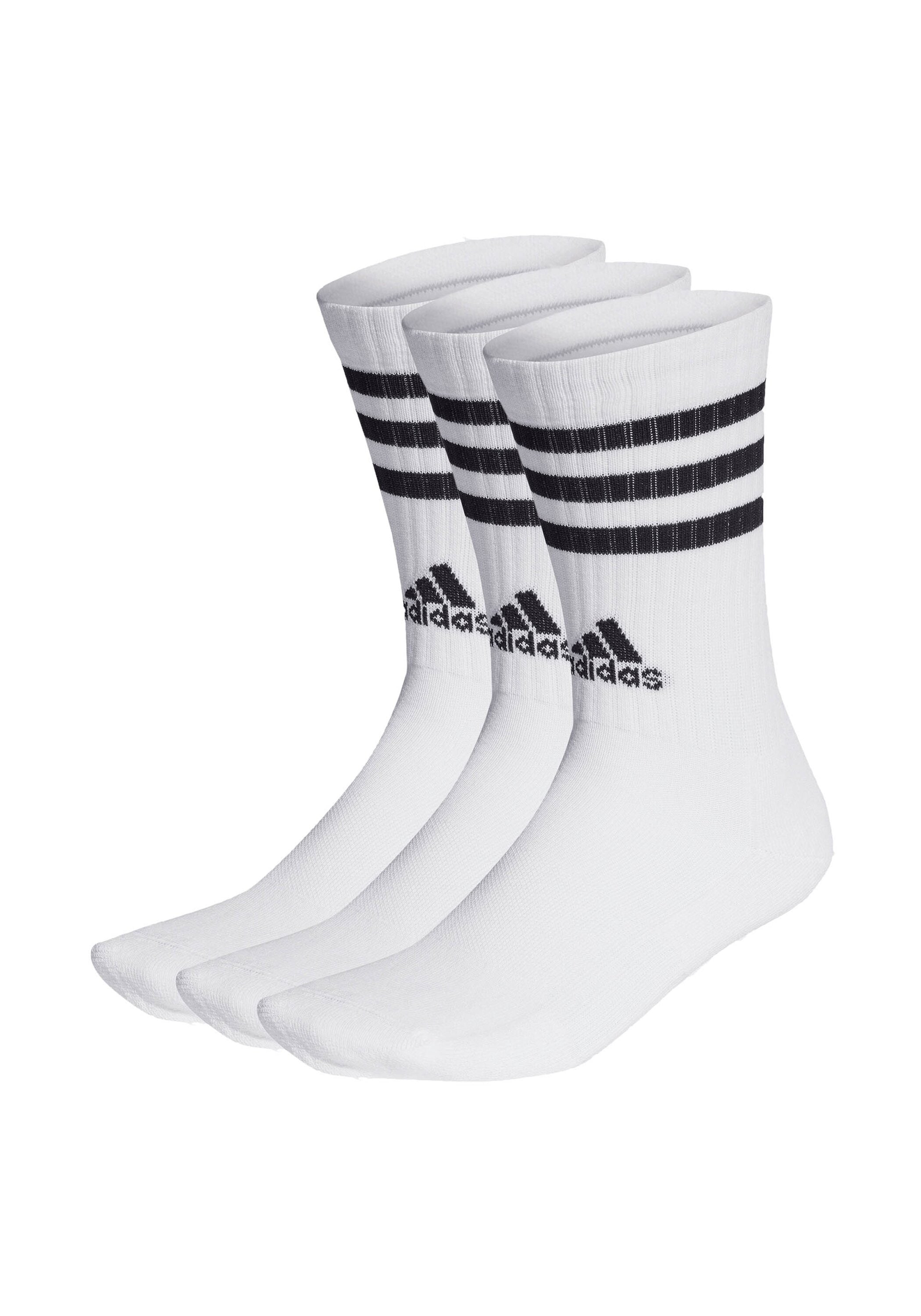 adidas Originals Kurzsocken "Socken 3-Streifen Cushioned Crew 3er Pack" günstig online kaufen