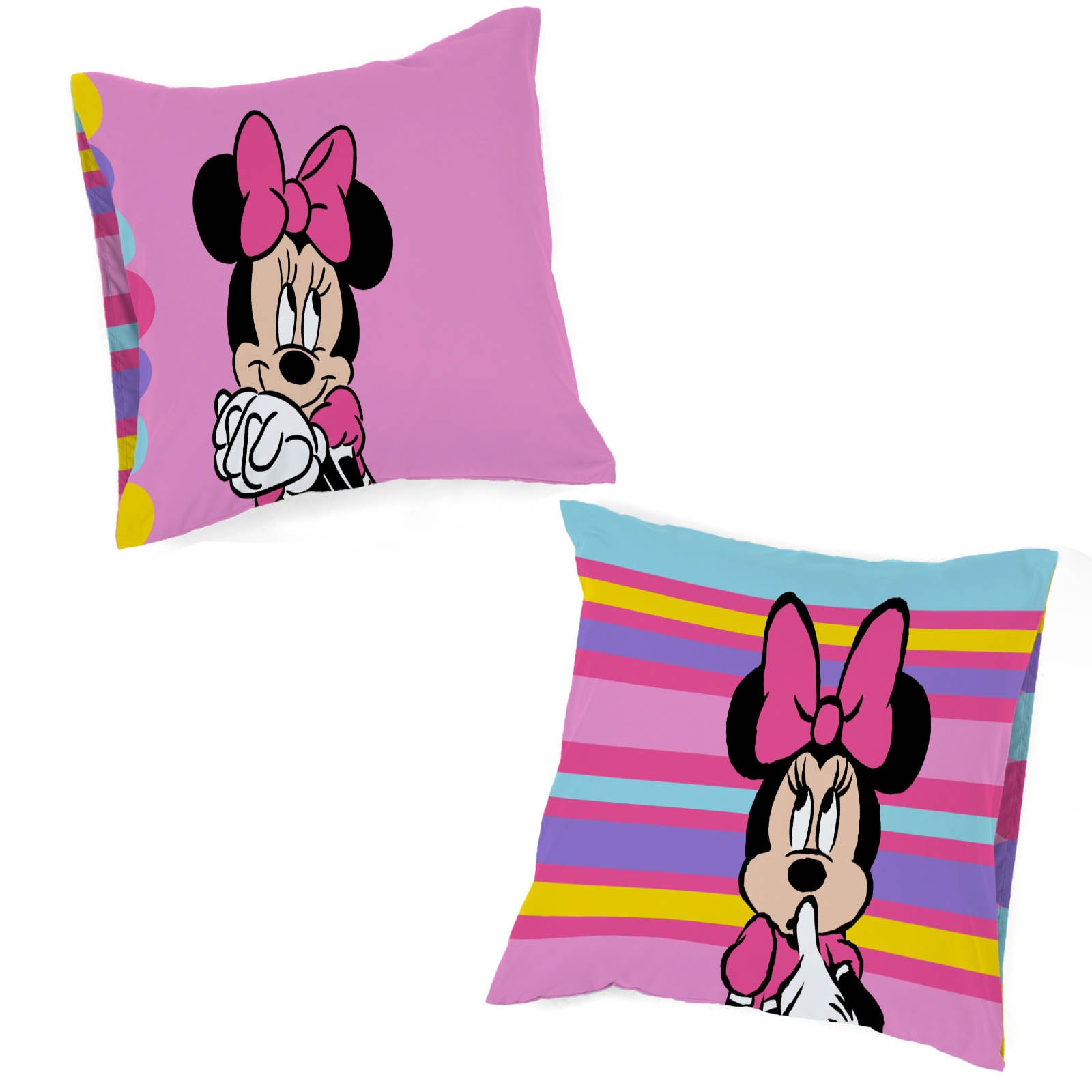 Disney Kinderbettwäsche »Minnie Mouse Happy« 2 100% Baumwolle