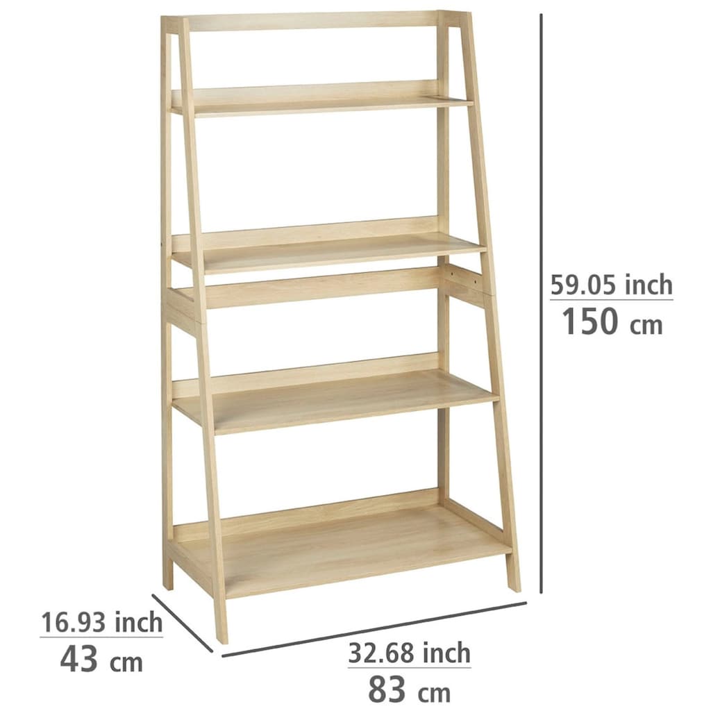 WENKO Ablageregal »Edda«, 4 Etagen