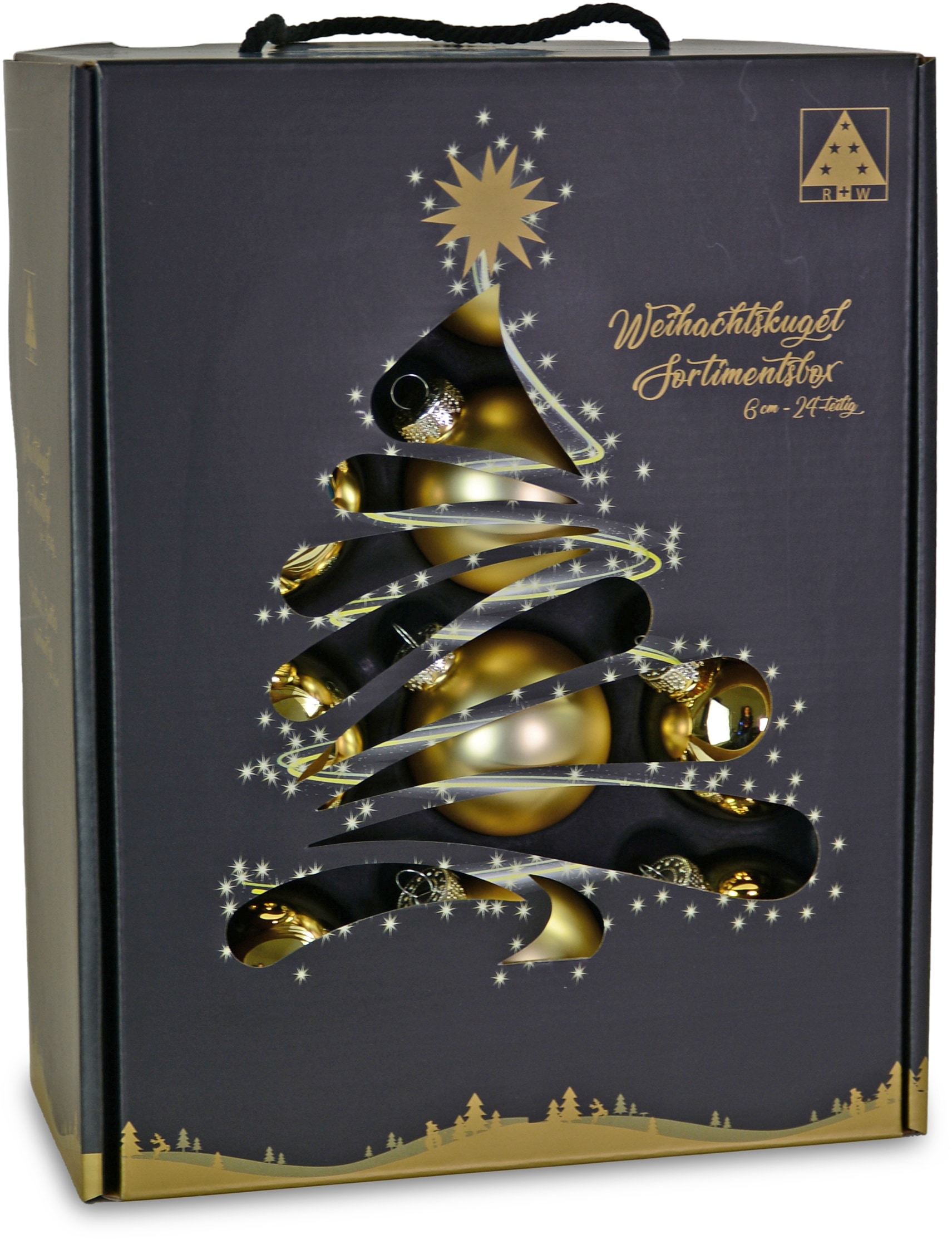 Weihnachtsbaumkugel »Weihnachtsdeko, Christbaumschmuck, Christbaumkugeln Glas«, (Set,...