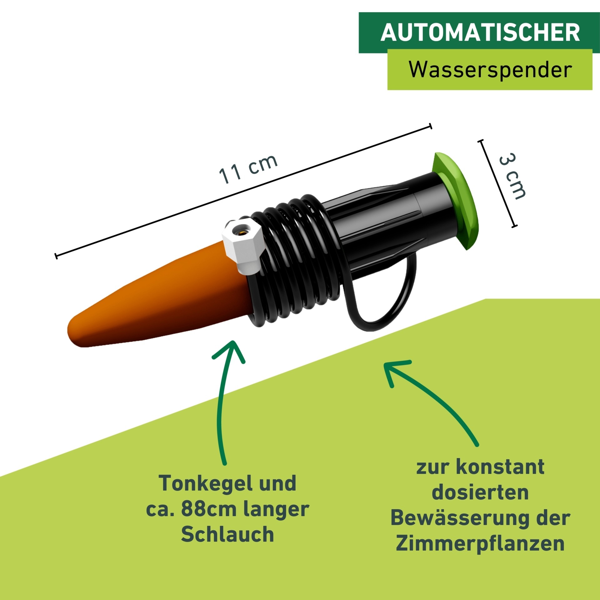 Windhager Tropfer »Wasserspender« (Set, 3 Stk. tlg.)  zur konstant dosierten Bewässerung von Zimmerpflanzen