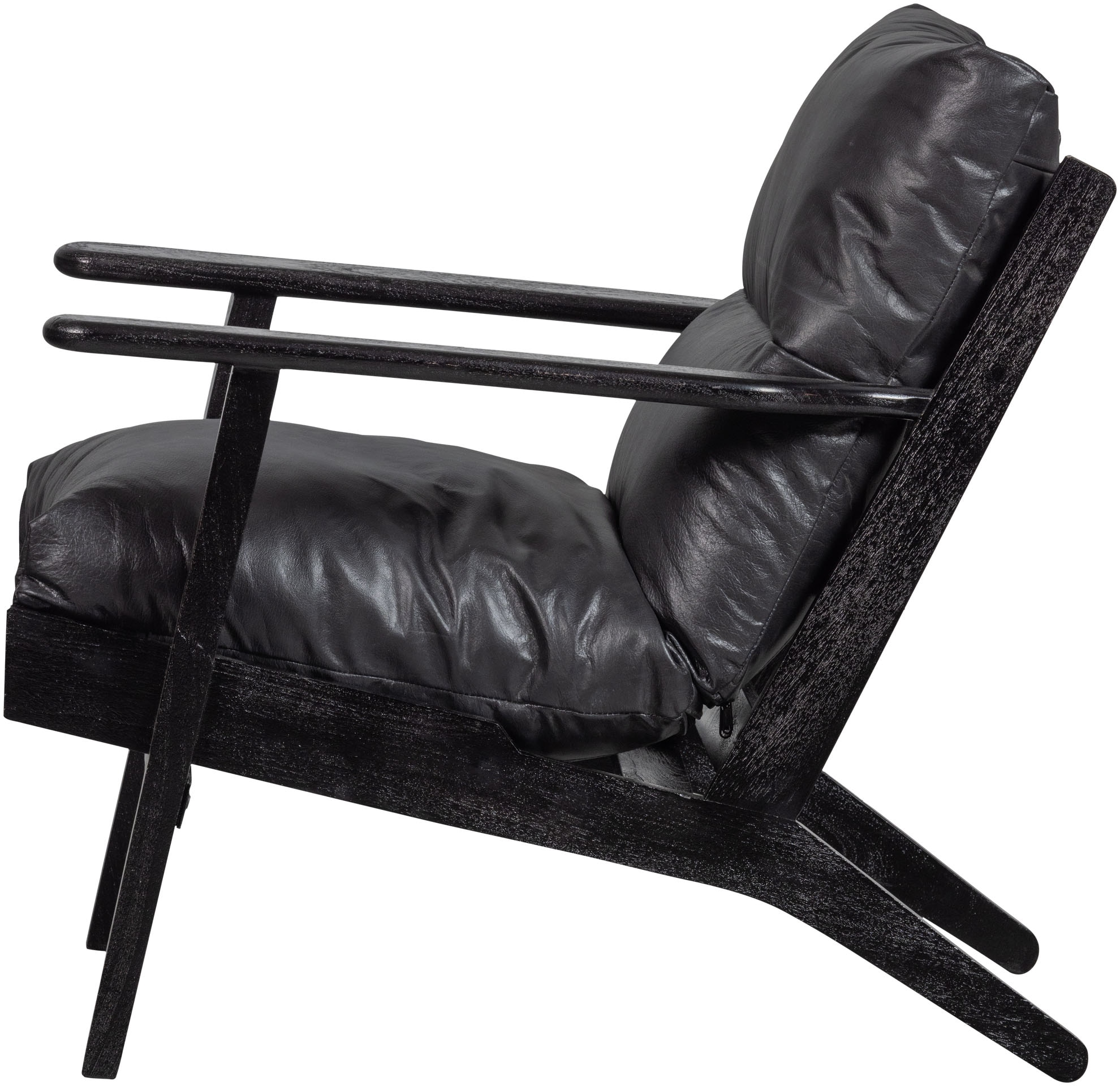 WOOOD Sessel »Houston«, Rahmen aus Akazienholz, maximale Belastbarkeit 150 kg, H 86 cm