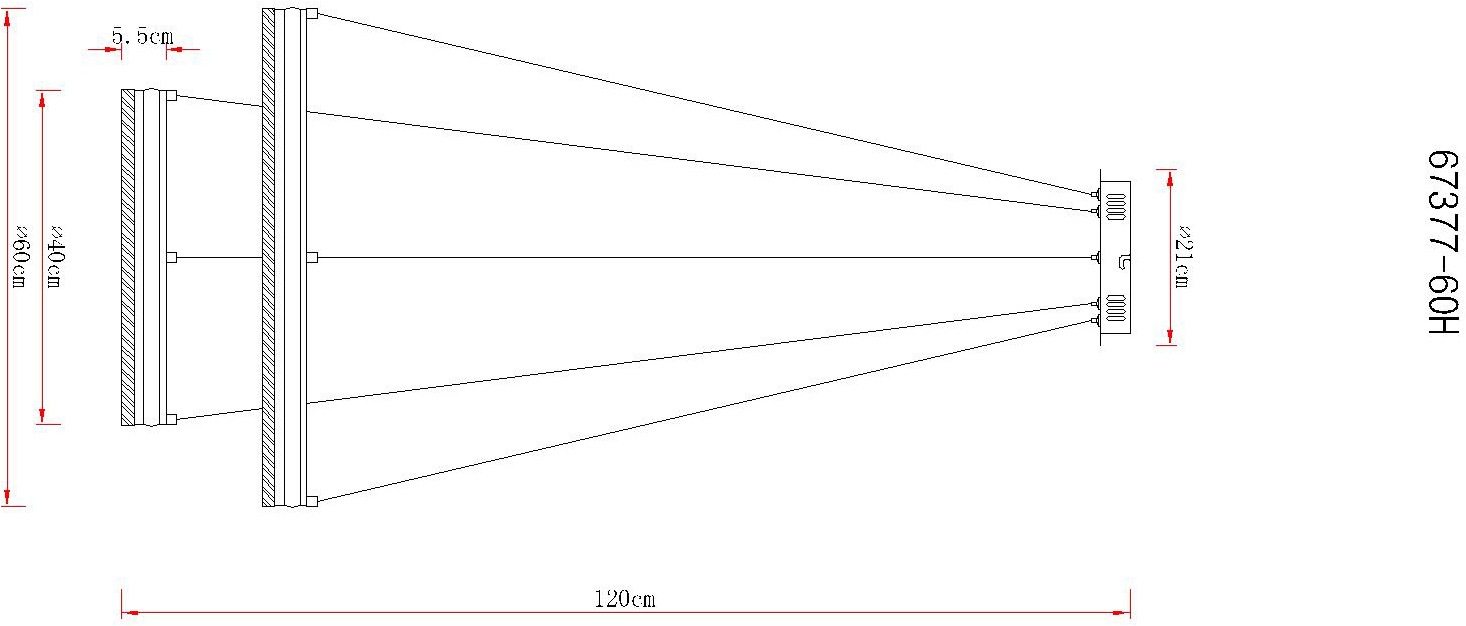 GLOBO LIGHTING Hängeleuchte »FRANCINE« LED-Modul 1 Stk. Smarte LED-Hängeleuchte, dimmbar, Fernbedienung, modern