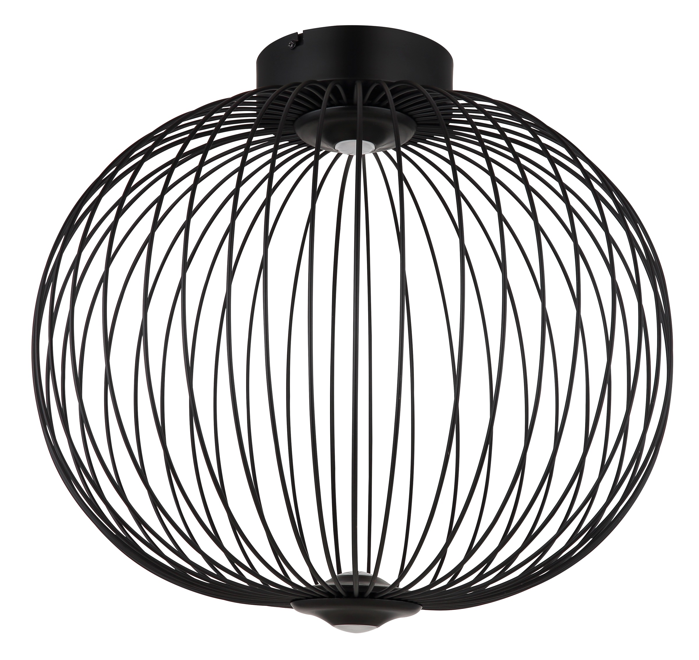 GLOBO LIGHTING Deckenleuchte »GALWAY« LED-Modul 1 Stk. Warmweiß Deckenlampe Metallstäbe 3000K DM 50cm 3 Stufen