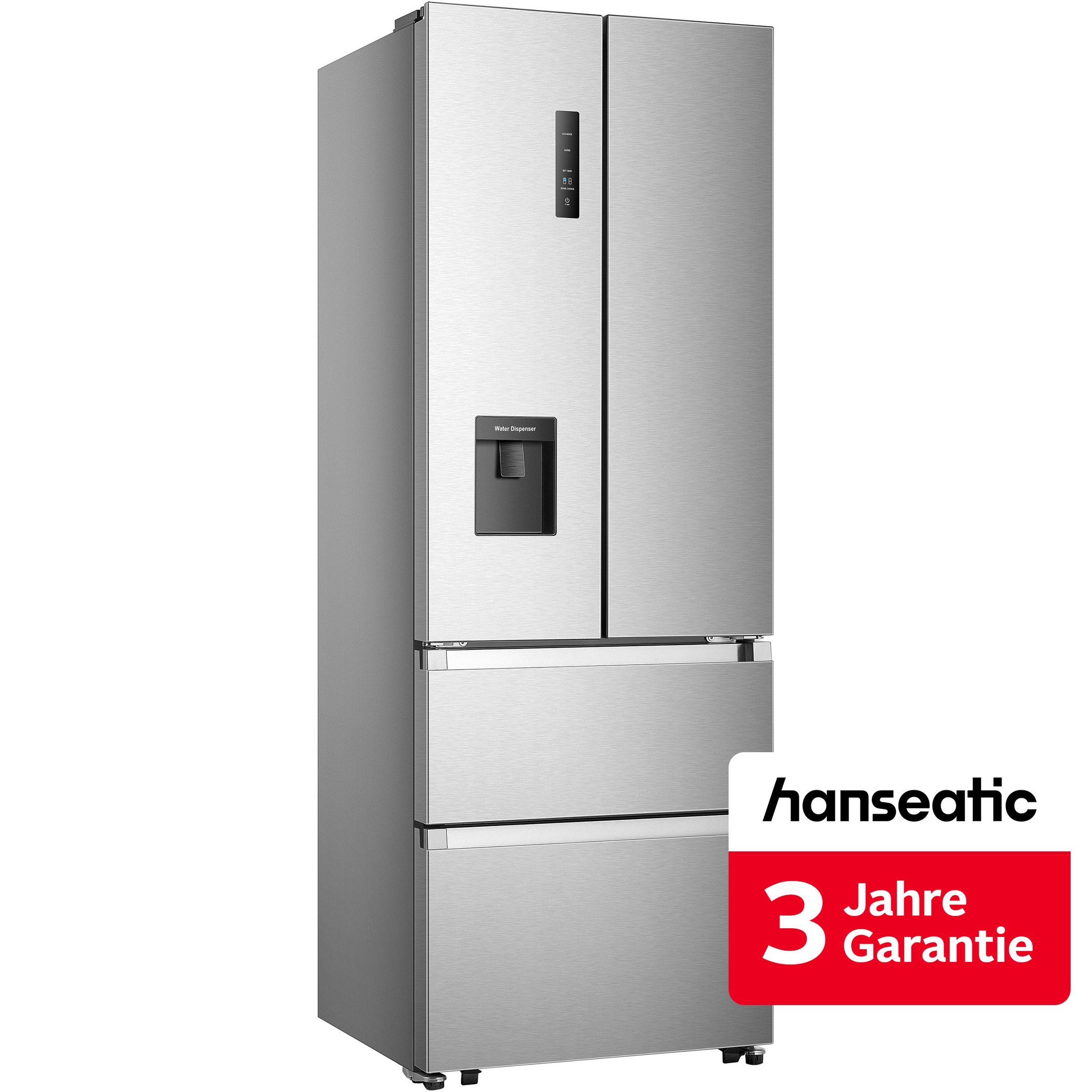 Hanseatic French Door "HFD20070CWDI" 201,3 cm hoch 70,4 cm breit inkl. 3 Jahre Herstellergarantie