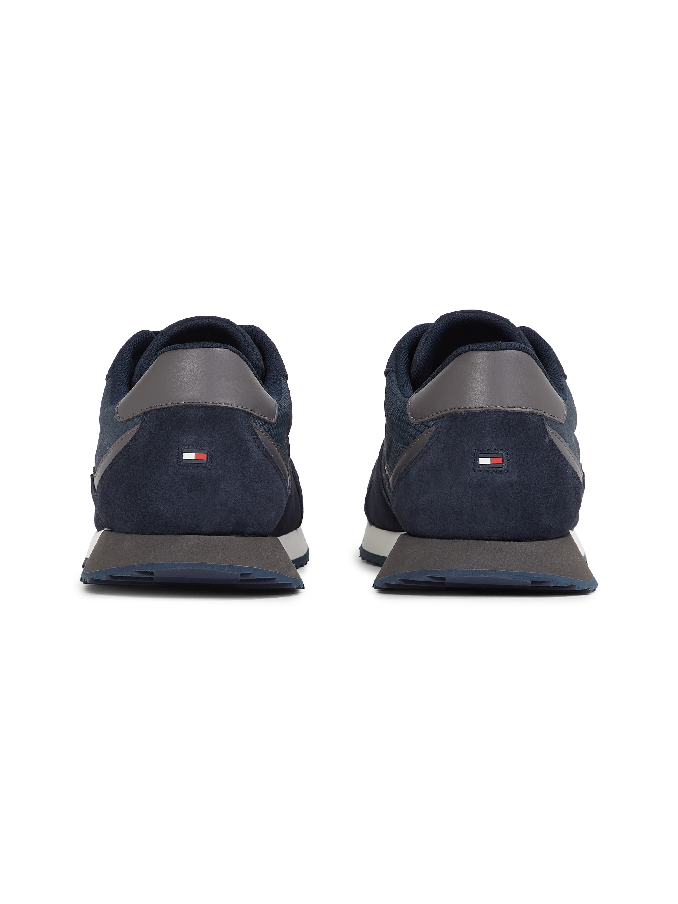 Tommy Hilfiger Sneaker »RUNNER EVO MIX BLOCK«, Freizeitschuh, Halbschuh, Schnürschuh mit Streifen in Tommy Farben