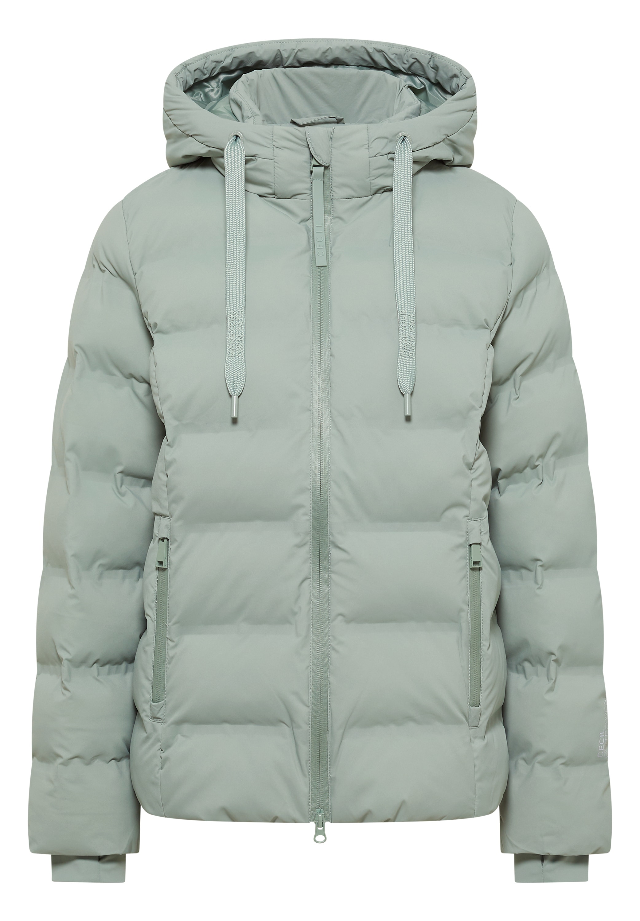 Cecil Steppjacke mit Kapuze mit Kapuze mit Tunnelzugband