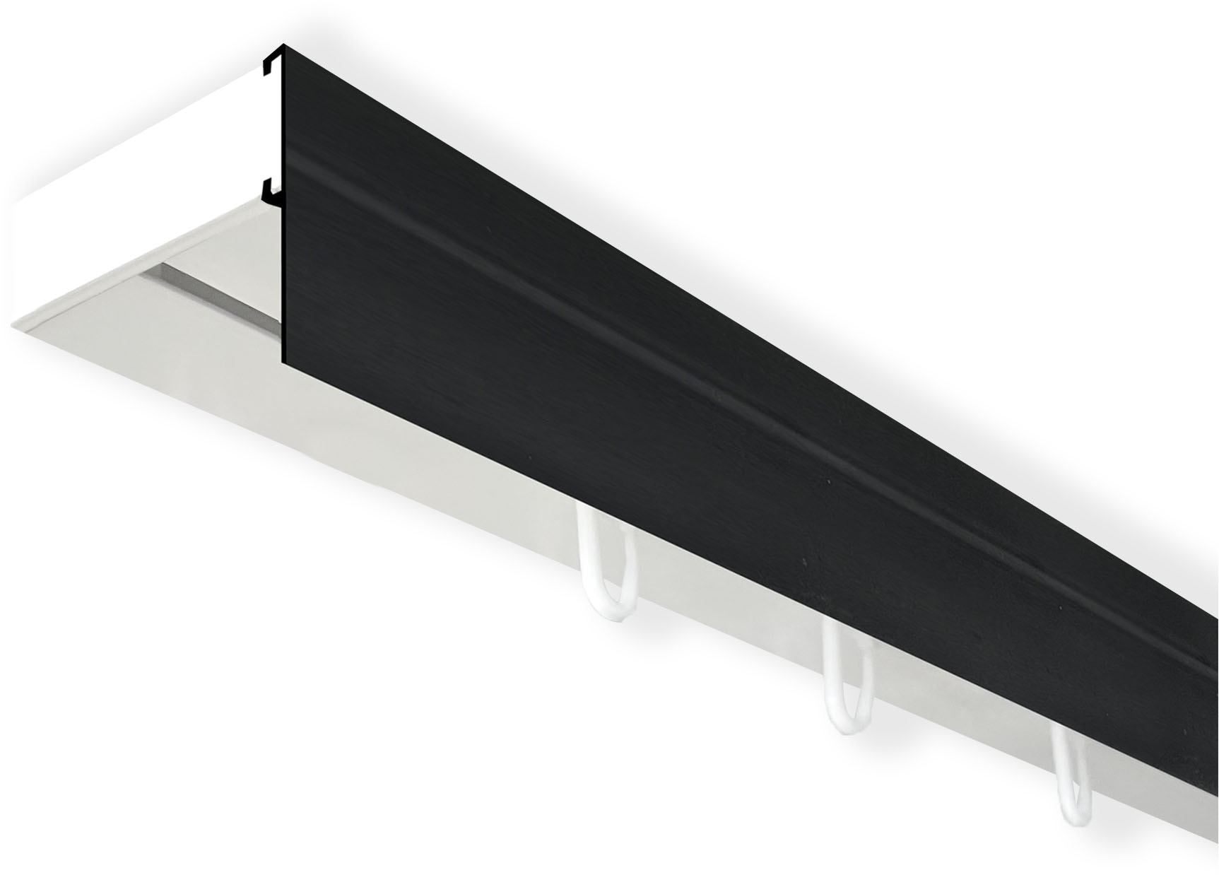 SN DECO GROUP "Vorhangschiene SH mit Blende" 1 läufig-läufig Fixmaß