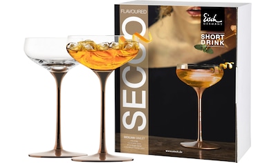 Cocktailglas »SECCO FLAVOURED«, (Set, 2 tlg., 2 Gläser im Geschenkkarton)