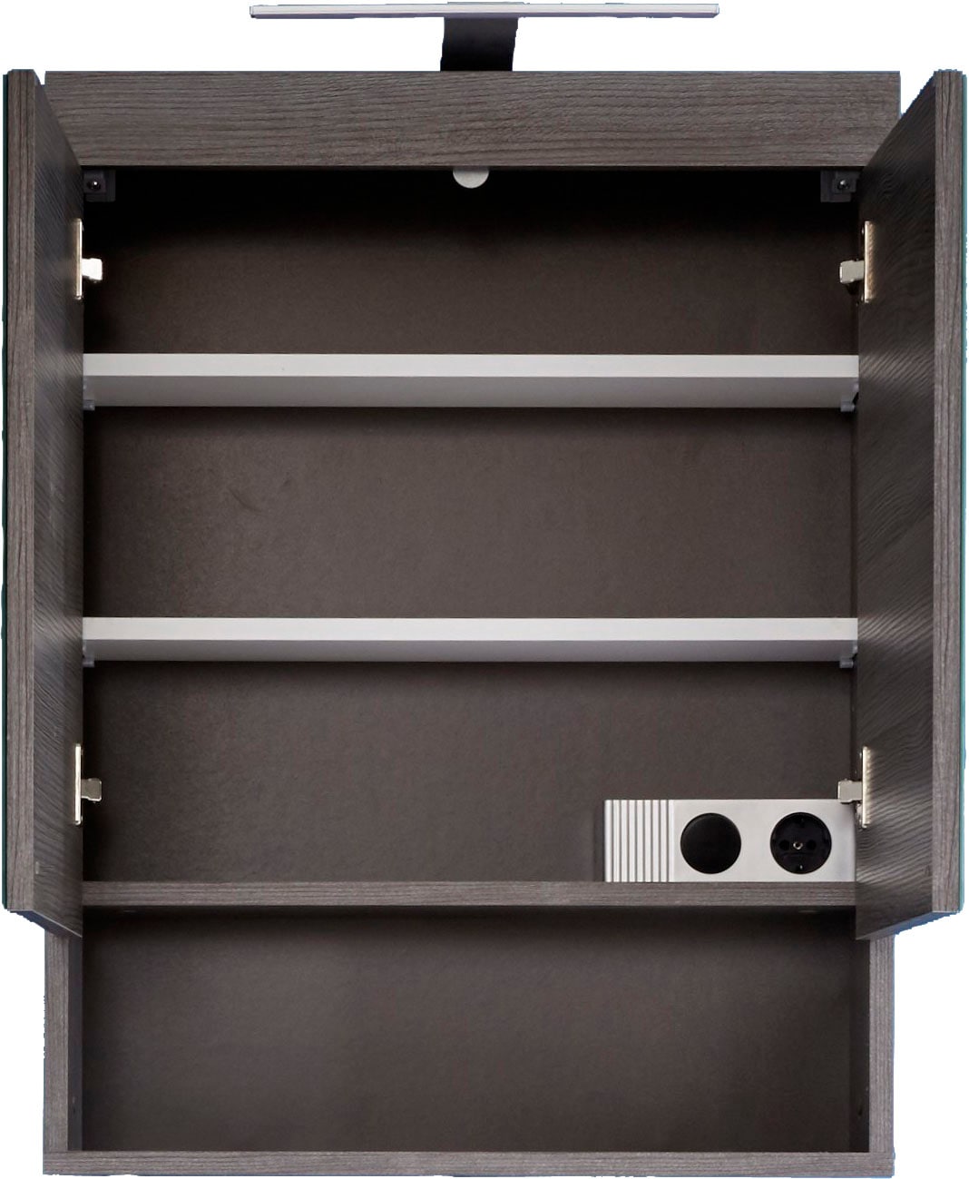 welltime Spiegelschrank »Royan« Spiegelschrank mit 2 Türen & 1 Fach - (B/T/H) 58/18/75 cm