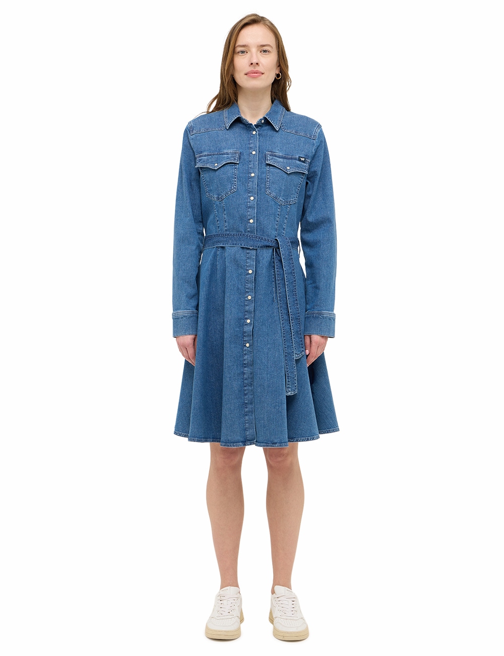 MUSTANG Midikleid "Damen Style Elisa Denim Dress" günstig online kaufen