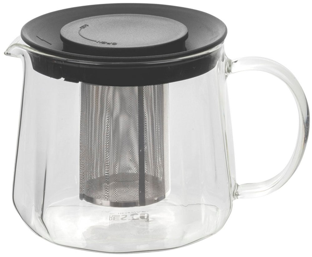 RESTO Kitchenware Teekanne "Ain, hitzebeständige Glaskanne im 3D Design, Hö günstig online kaufen