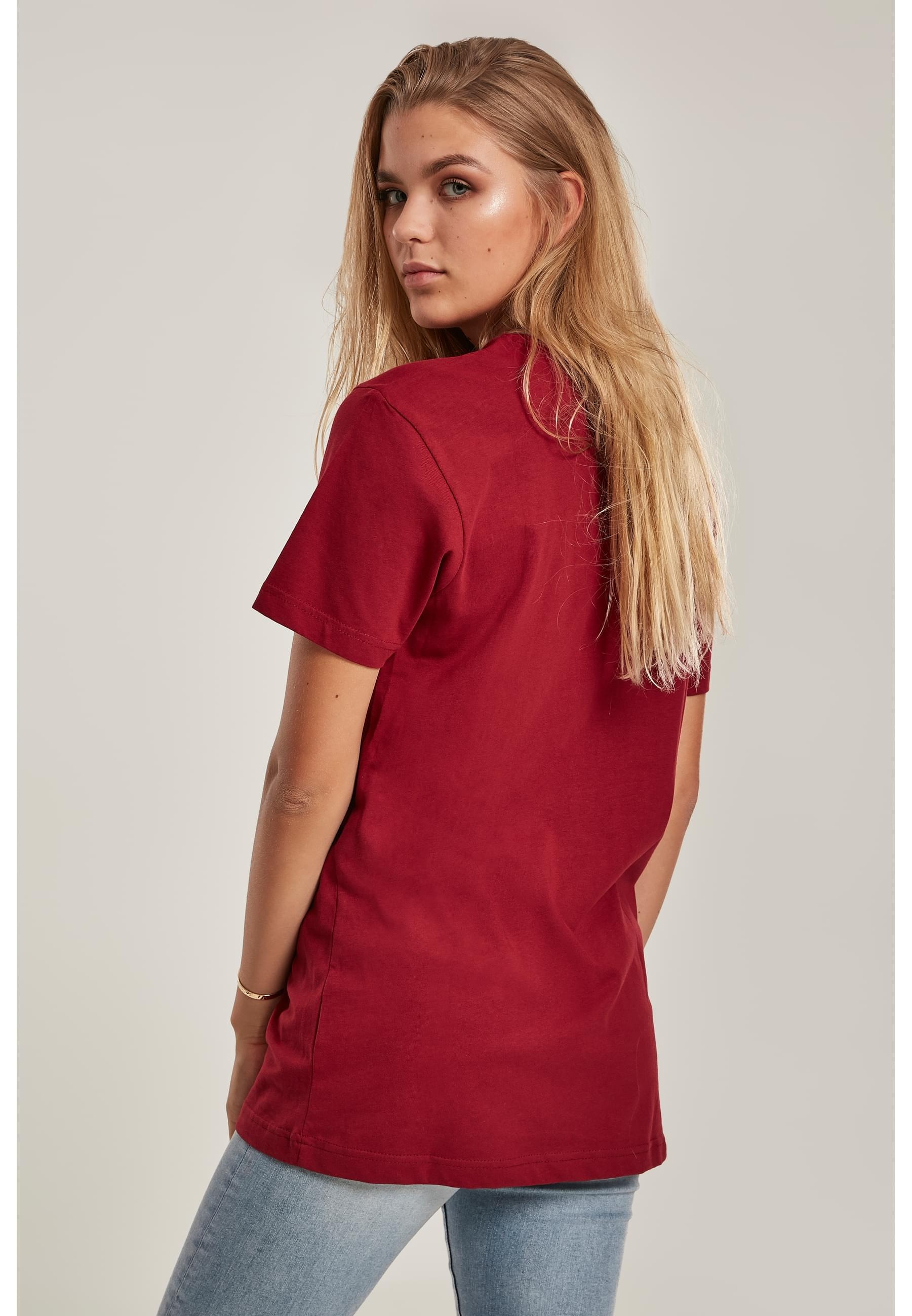 MisterTee Kurzarmshirt »MisterTee Damen Ladies Moth Tee«, (1 tlg.)