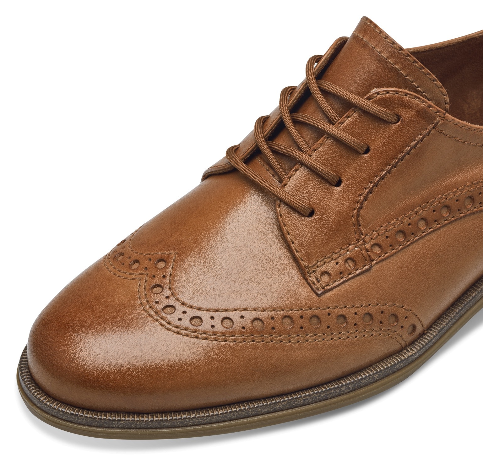 Tamaris Schnürschuh, Blockabsatz, Businessschuh, Halbschuh mit Lyralochung