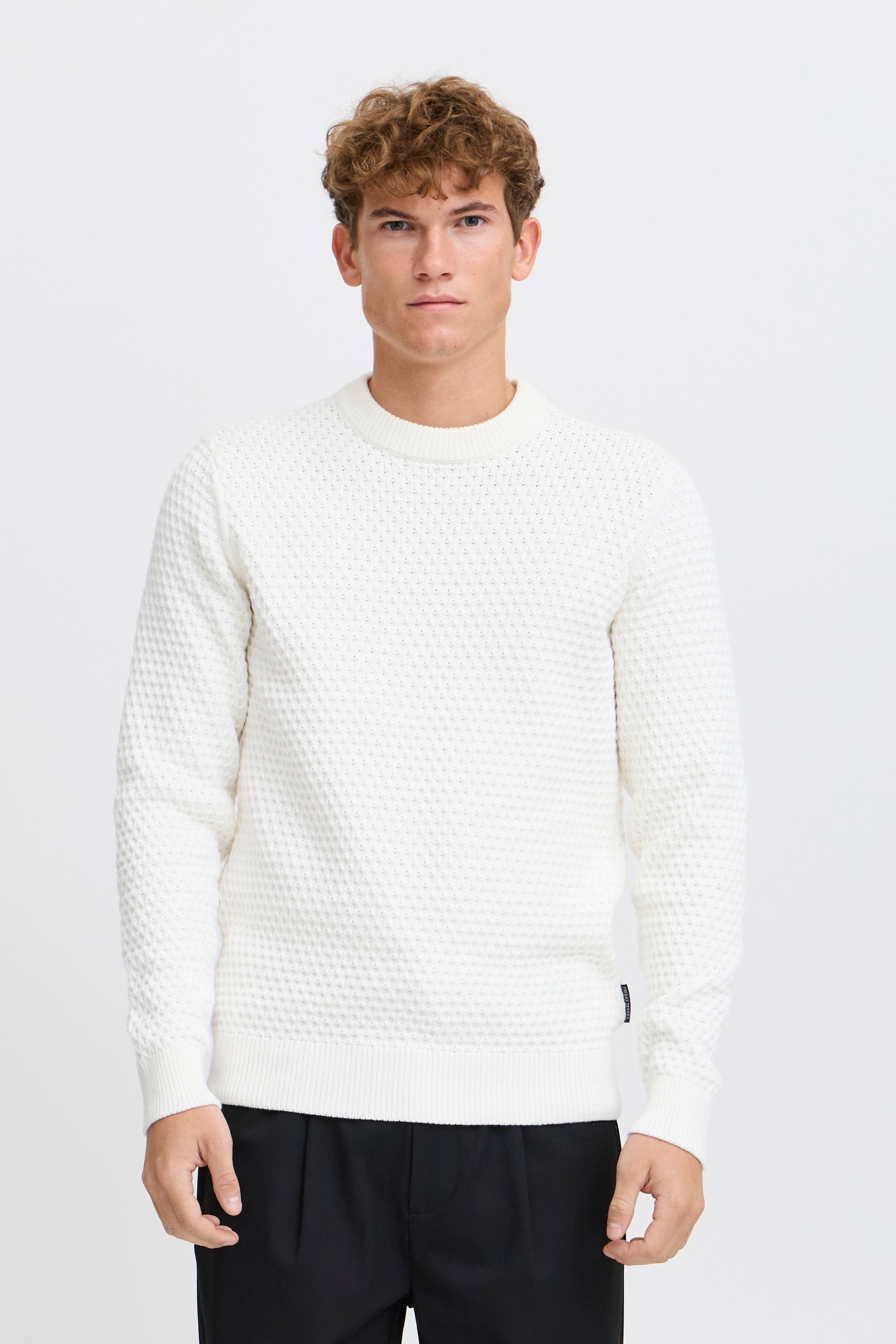 Thumbnail - Casual Friday Strickfleece-Pullover "Strickpullover CFKARL structured crew neck knit"