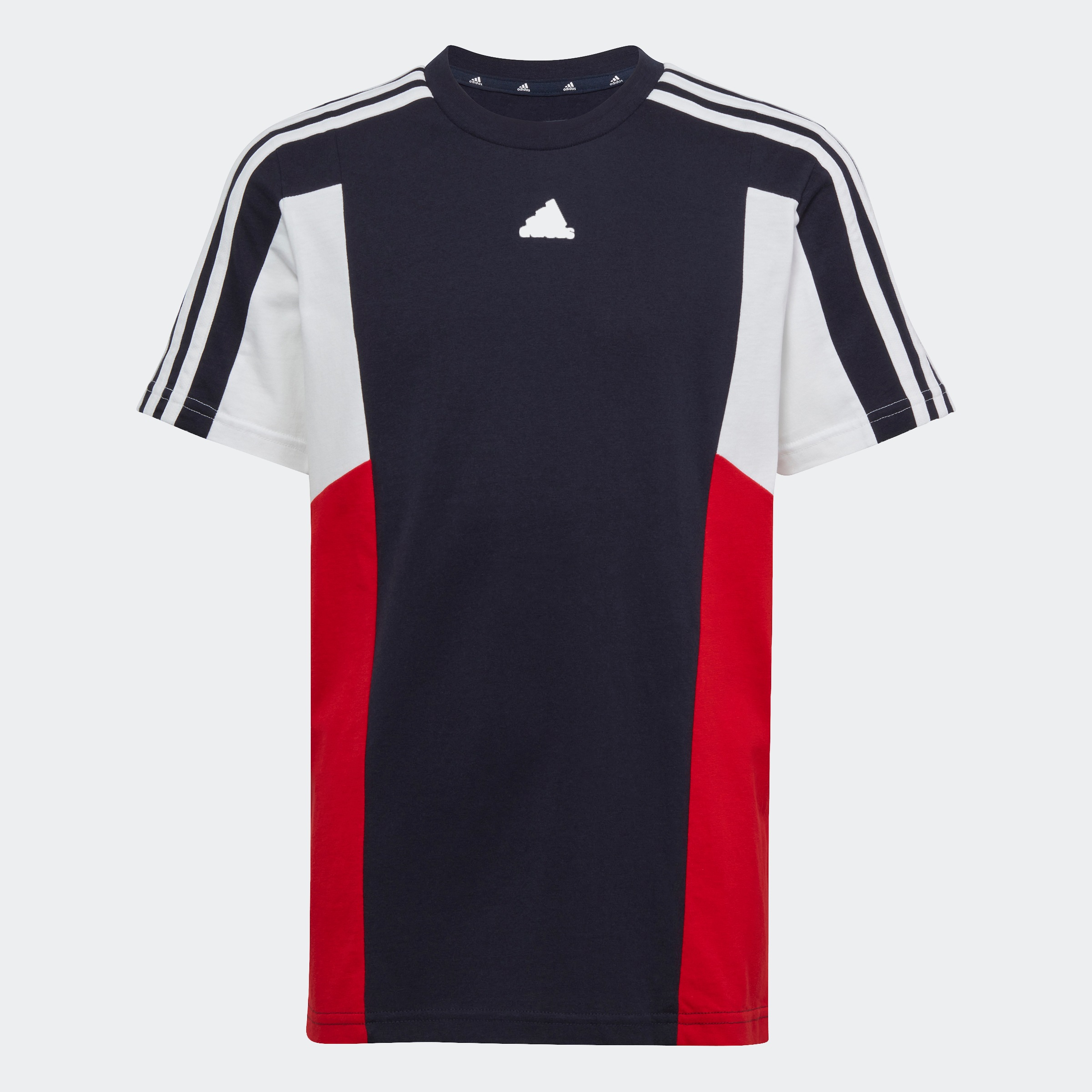 Black Friday adidas Sportswear T-Shirt »COLORBLOCK 3-STREIFEN REGULAR FIT«  | BAUR