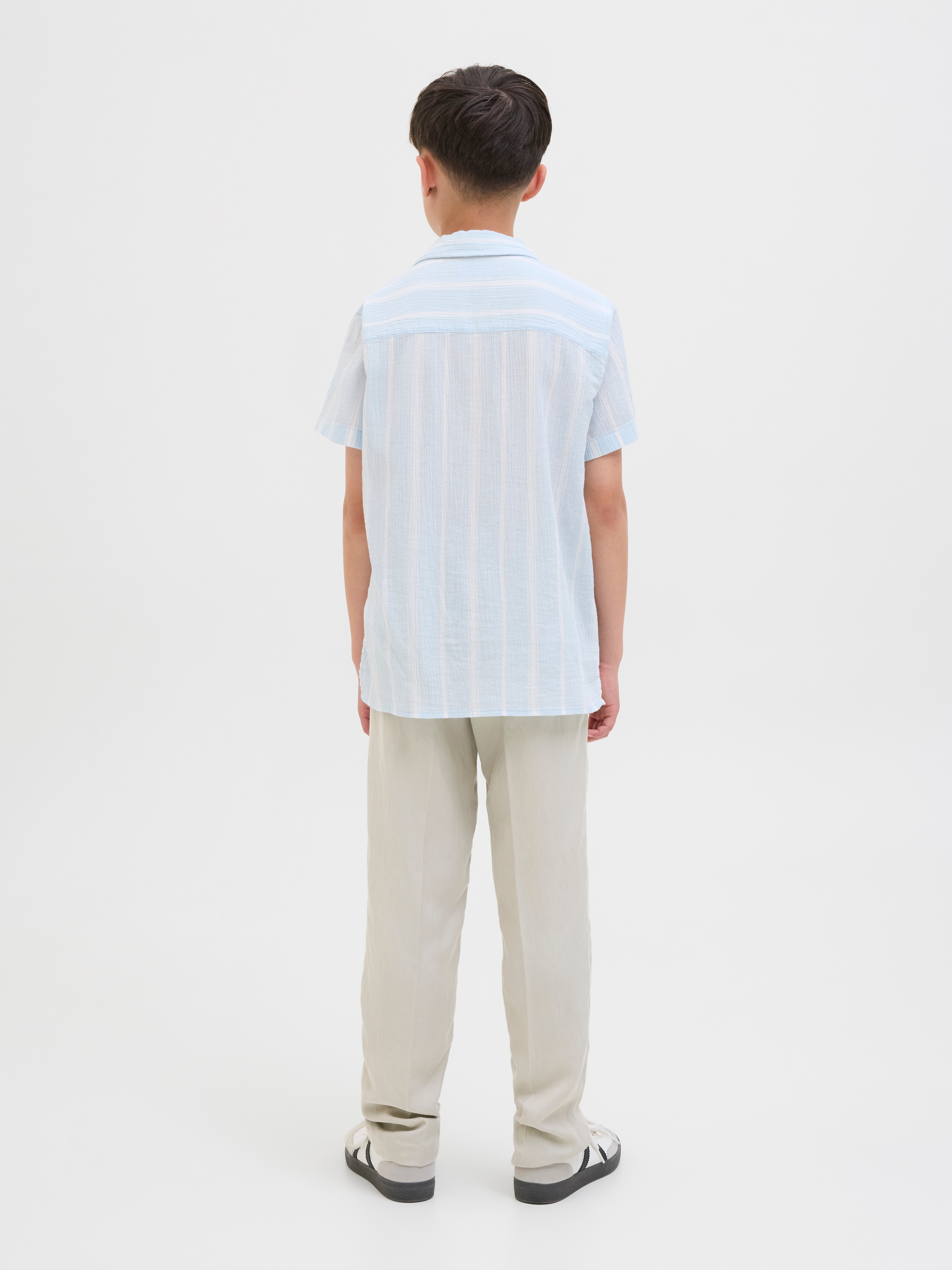 Jack & Jones Junior Chinos »JPSTKARL SKYE JOGGER JNR«  Materialmix, loose fit