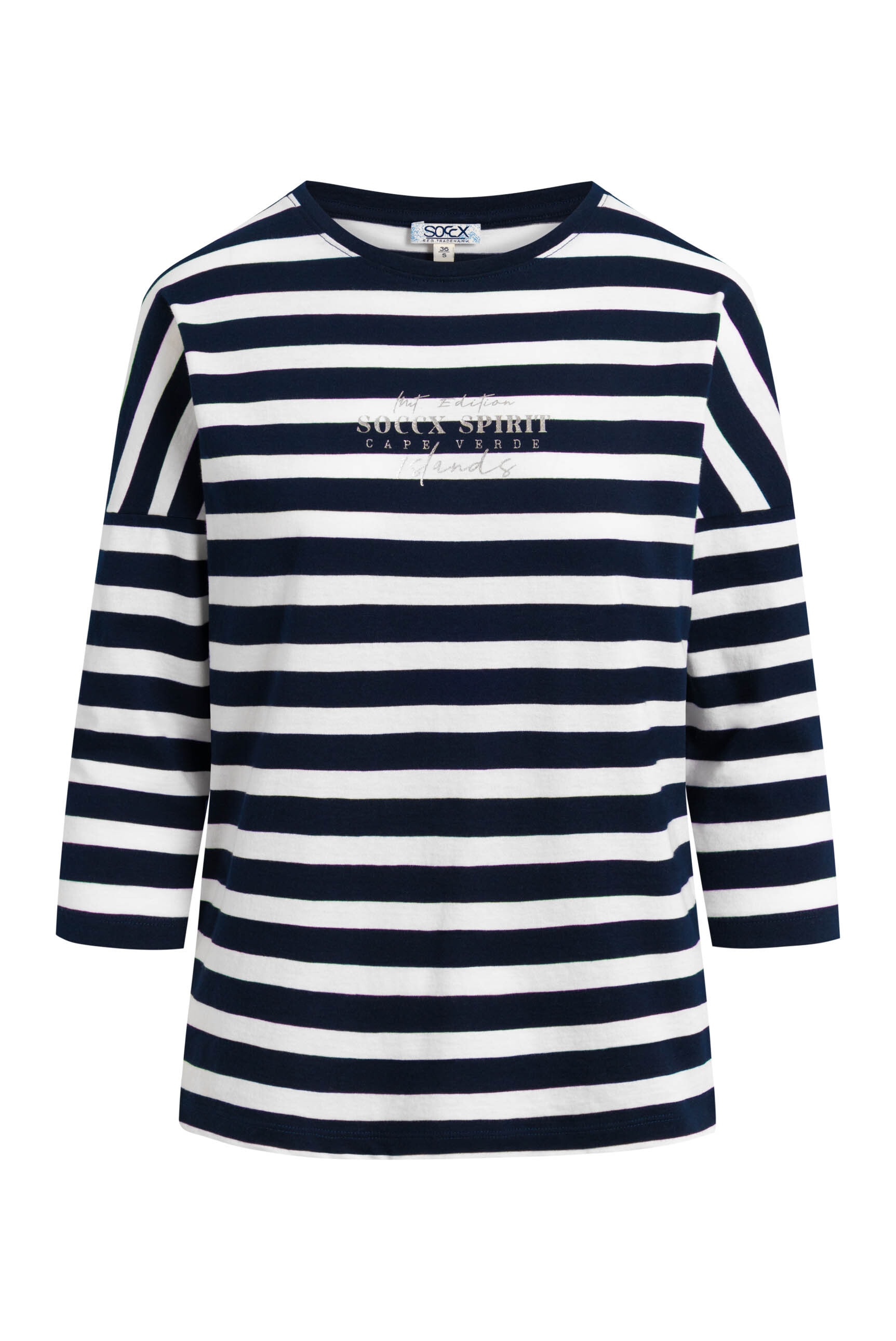 SOCCX Rundhalsshirt aus Baumwolle